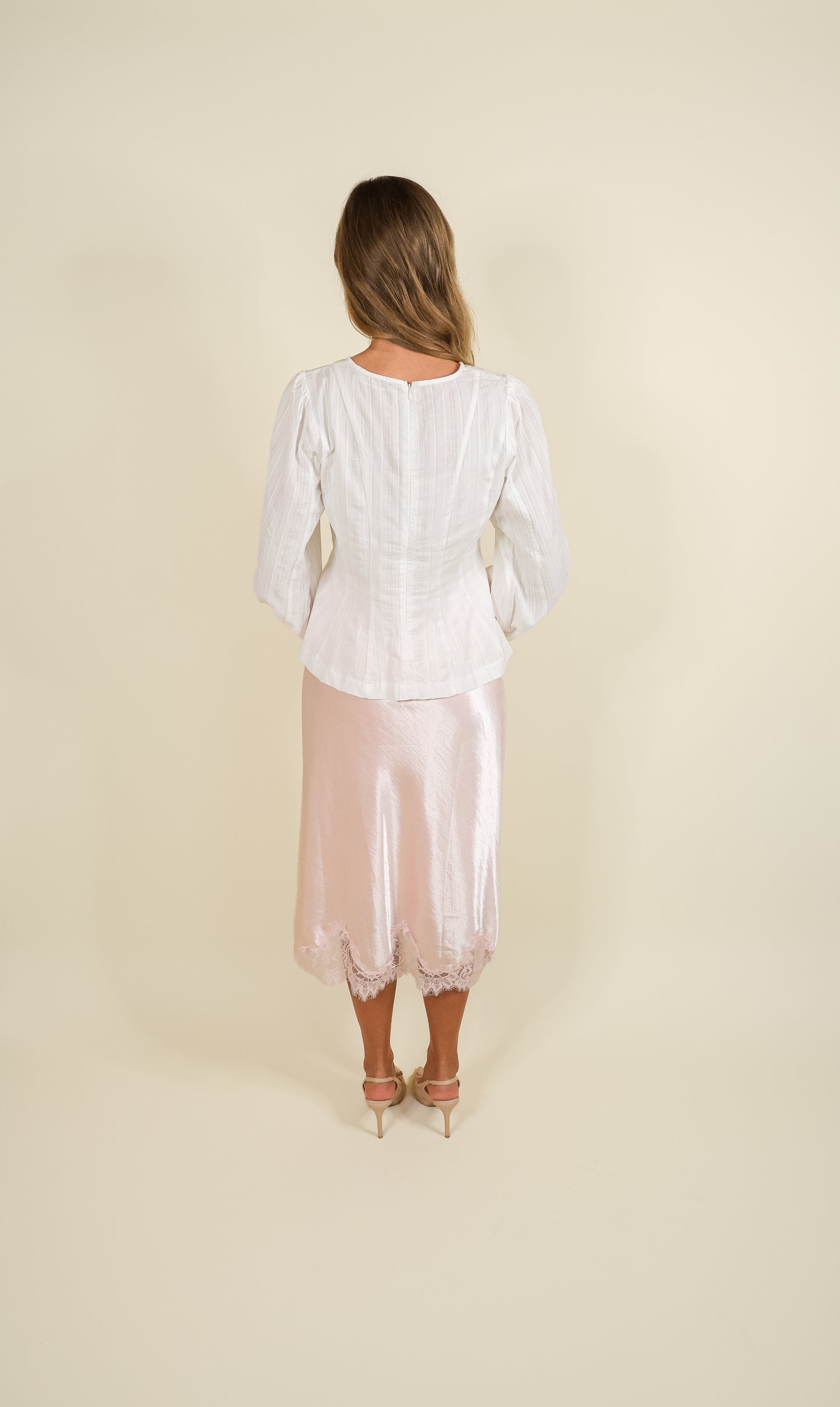The Merit Top in 100% White Cotton