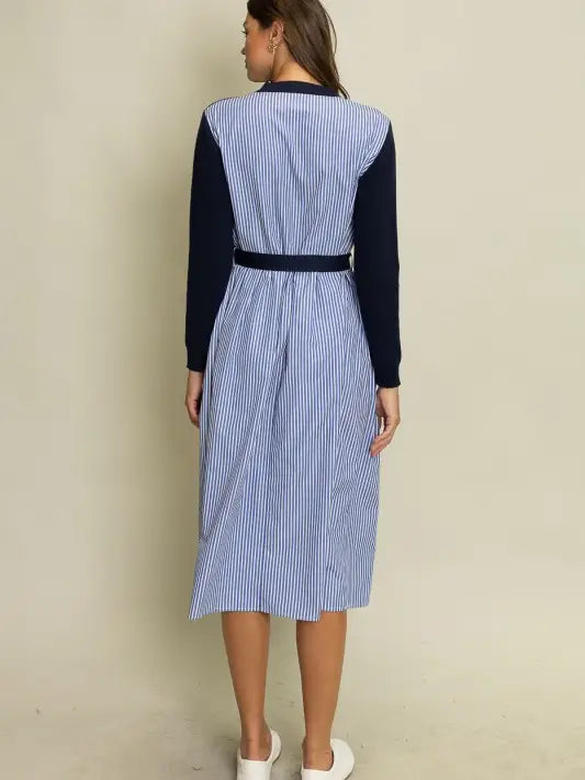 The Kacie Layered Sweater Dress