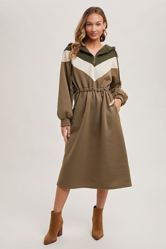 The Ava Hoodie Dress