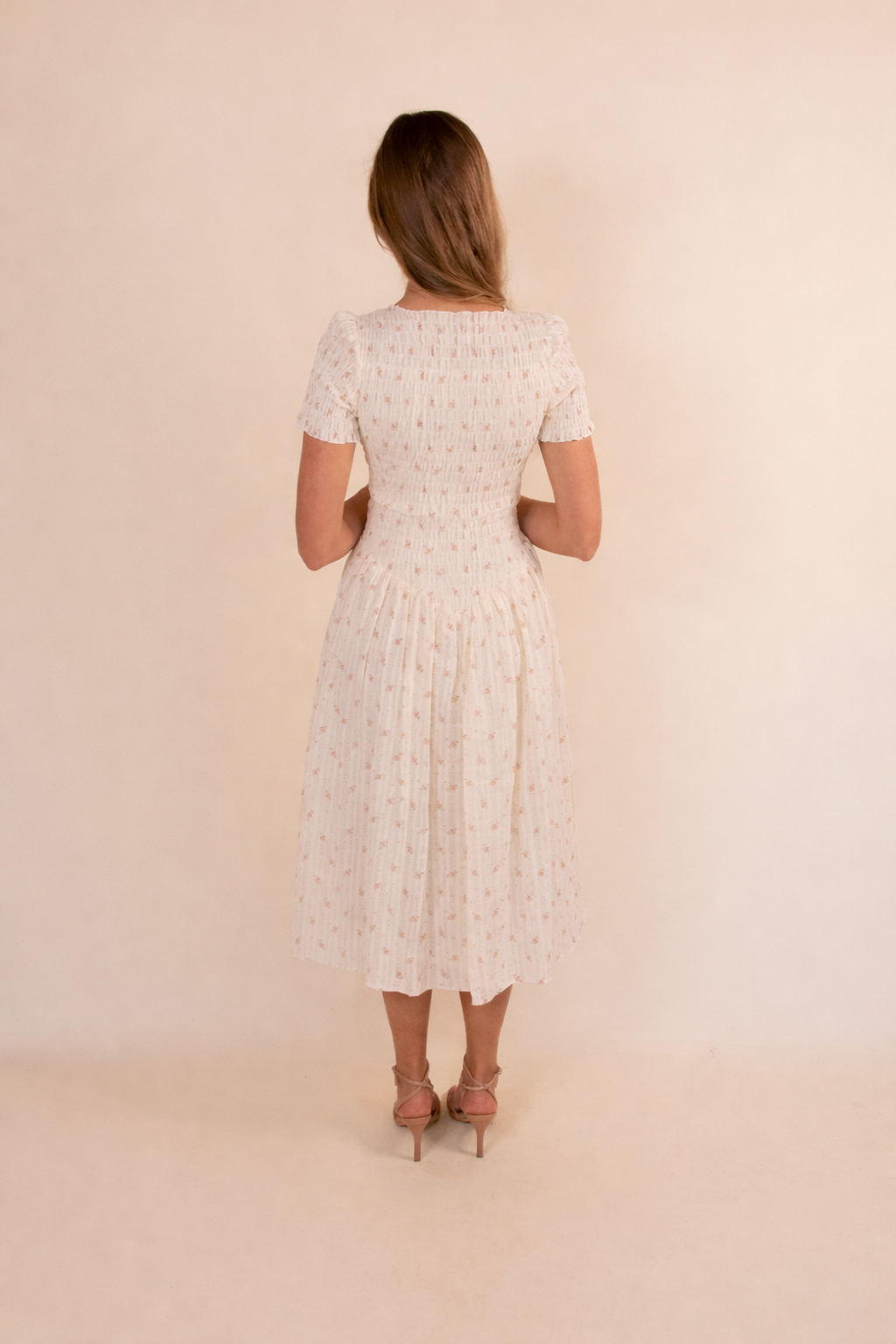 RESTOCKED - The Bianca Dress in Soft Floral