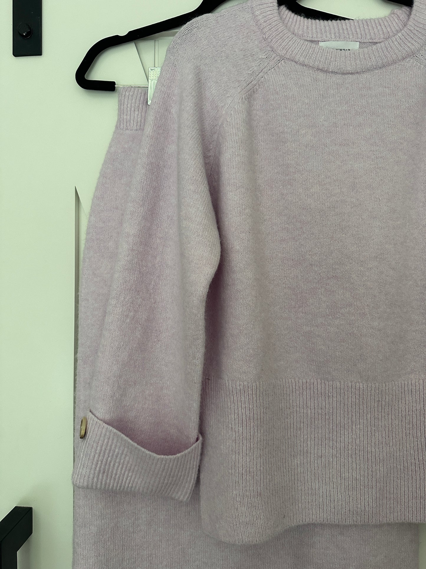 The Taylor Sweater Set in Soft Lavender