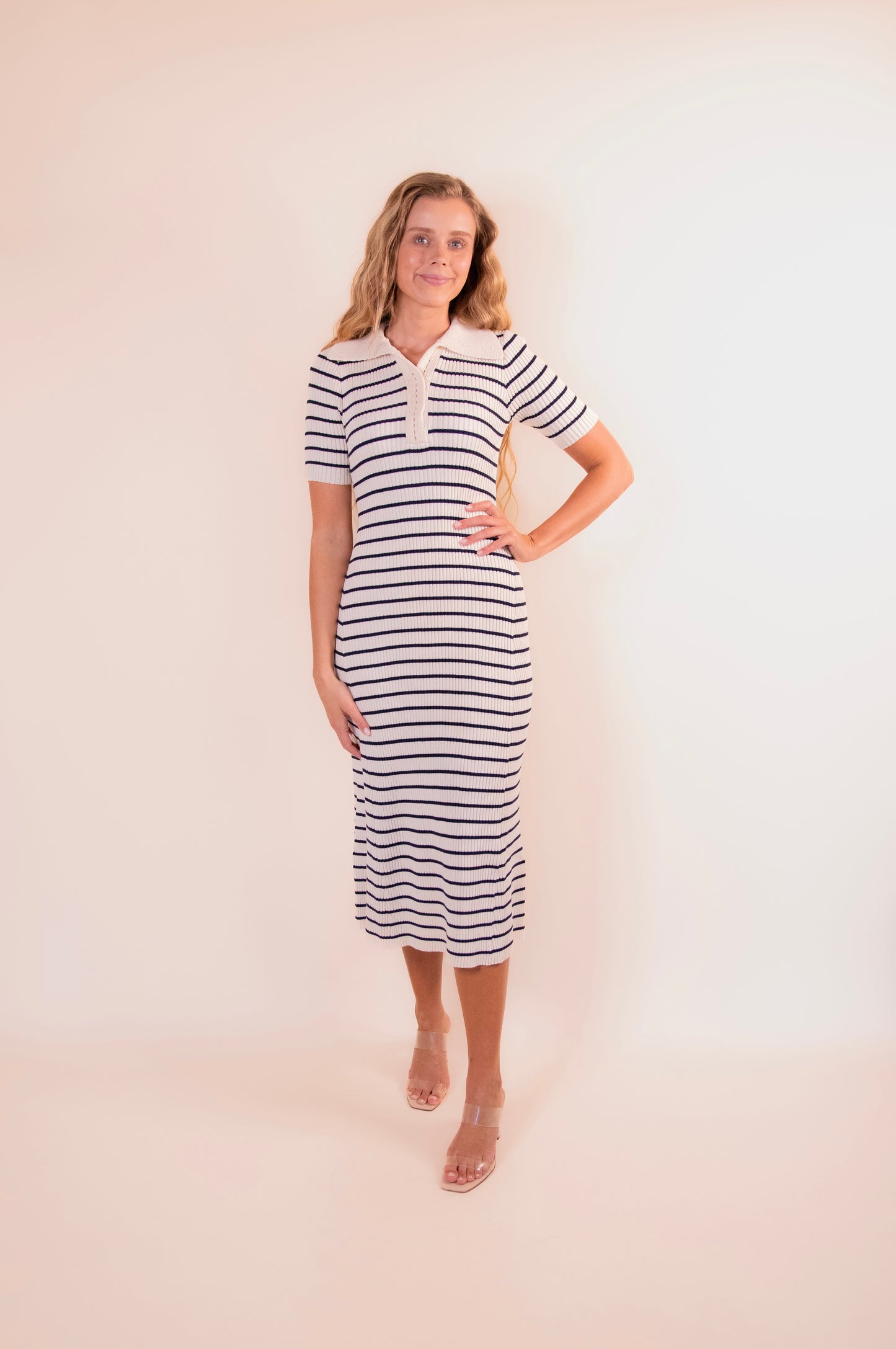 The Junie Collared Knit Dress