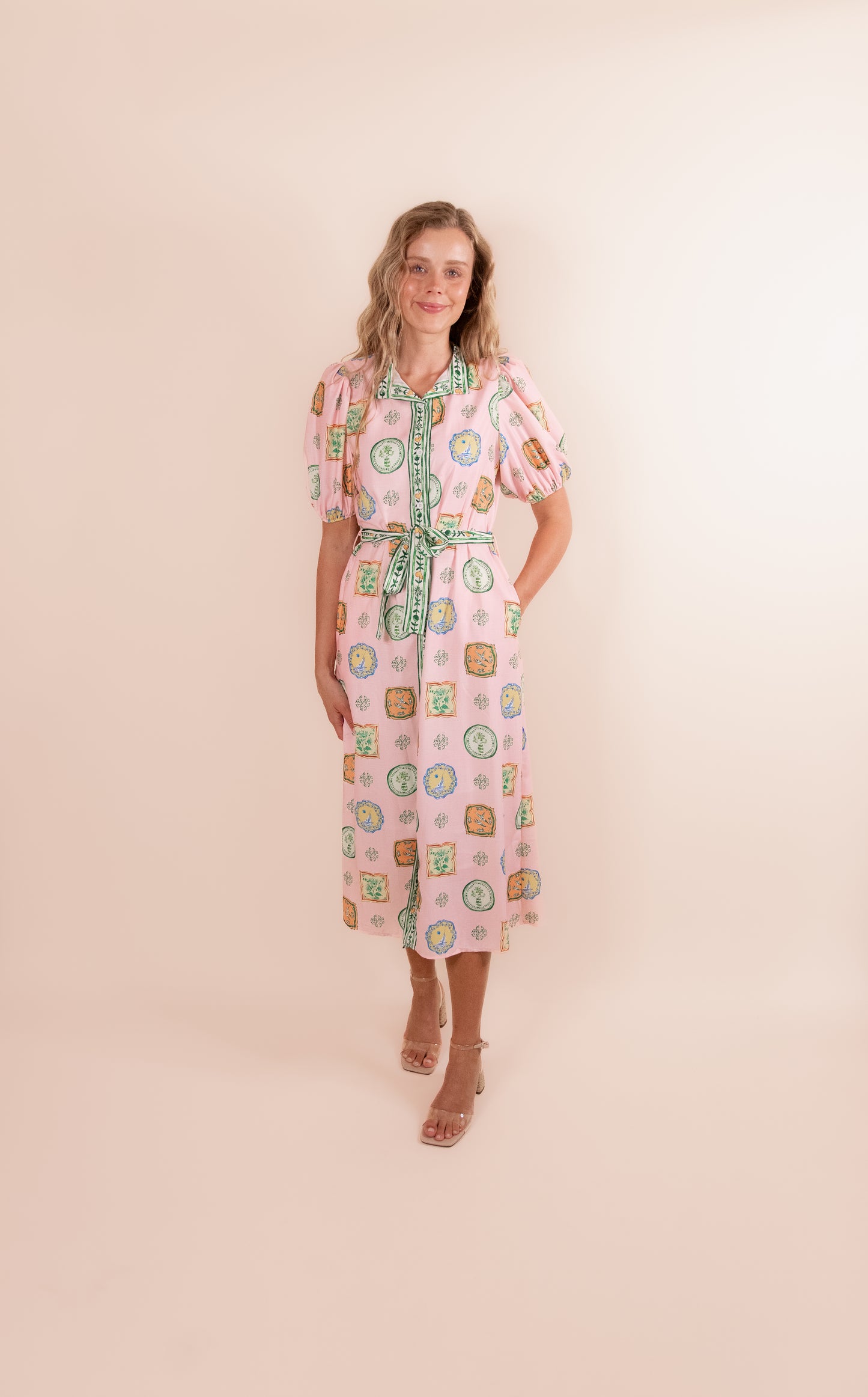 The Kenna Shirt Dress