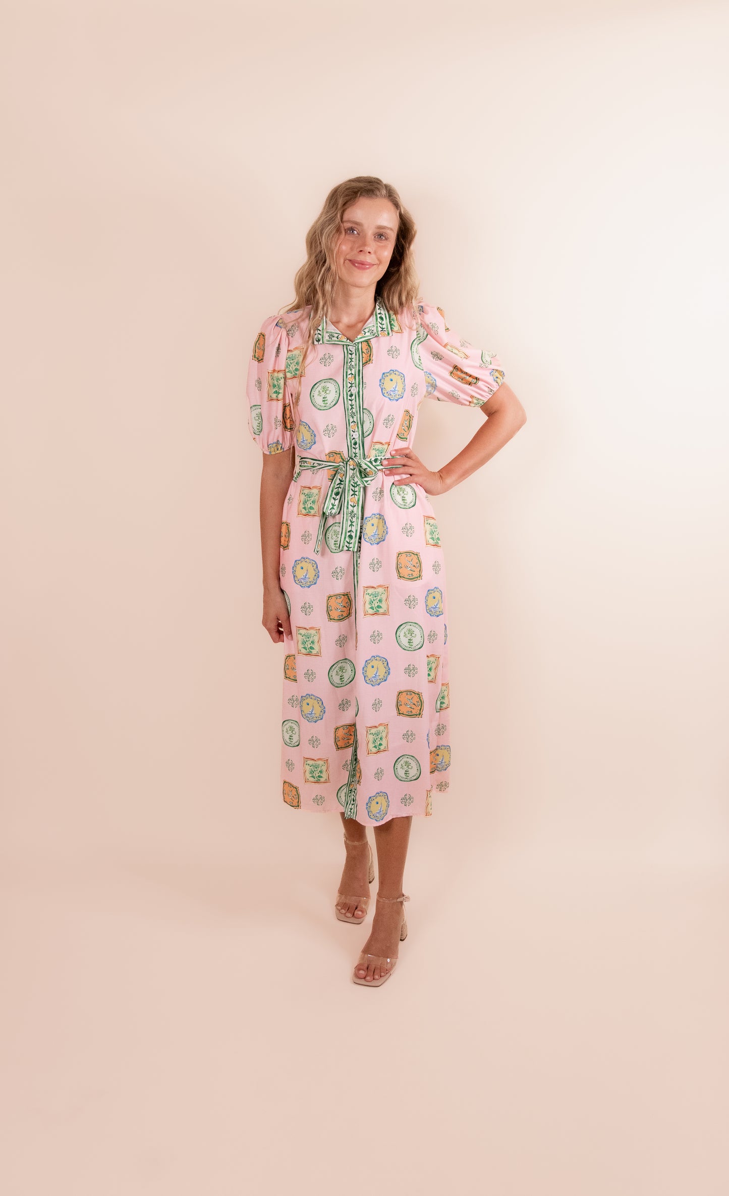 The Kenna Shirt Dress