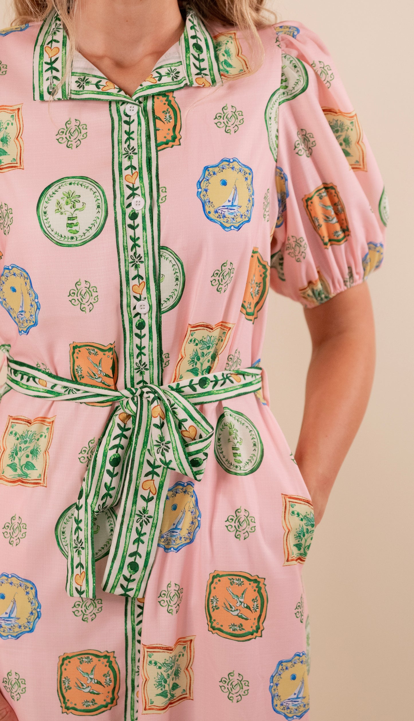 The Kenna Shirt Dress