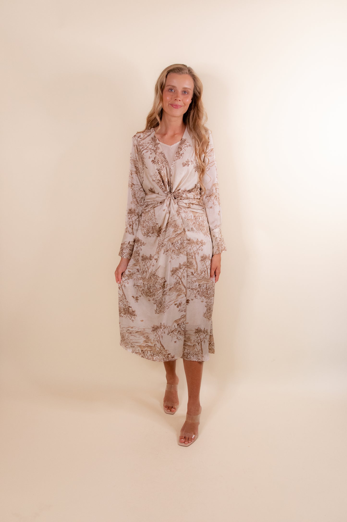 The Maren Satin Midi