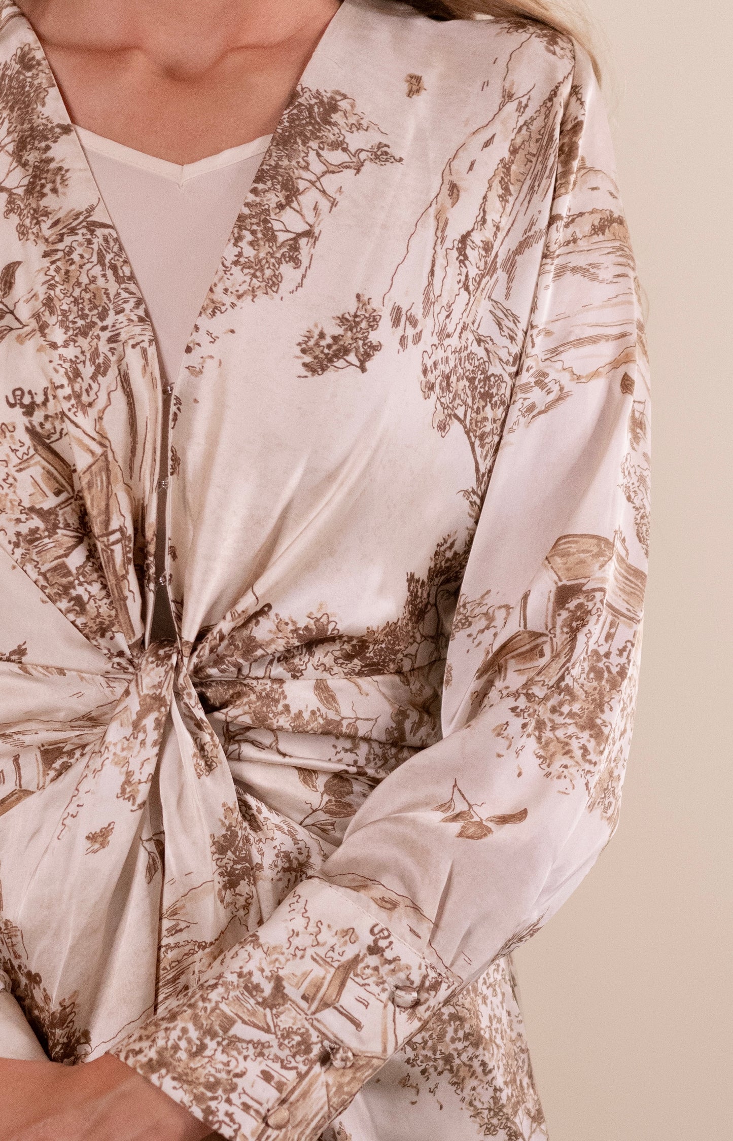 The Maren Satin Midi