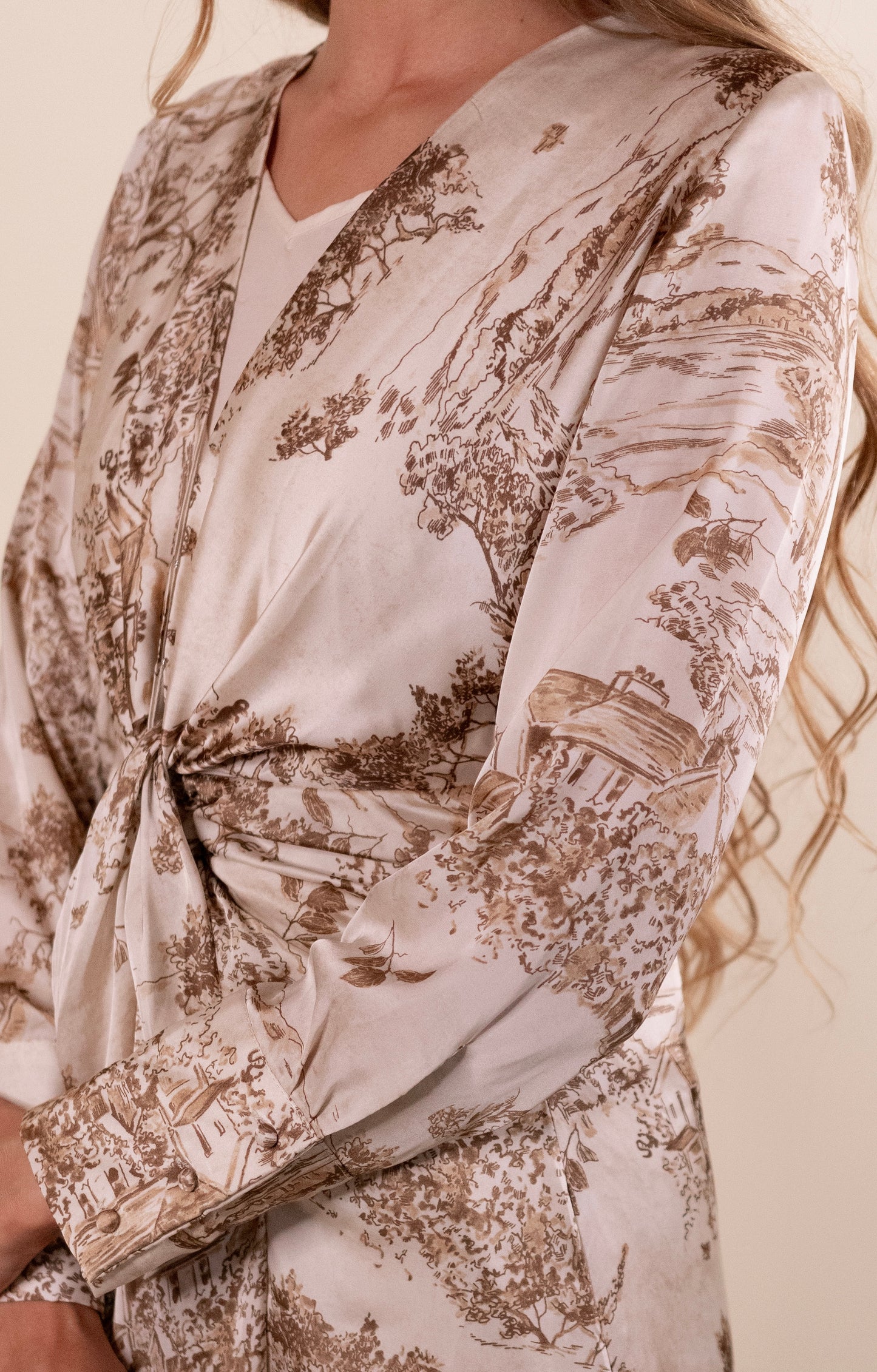 The Maren Satin Midi