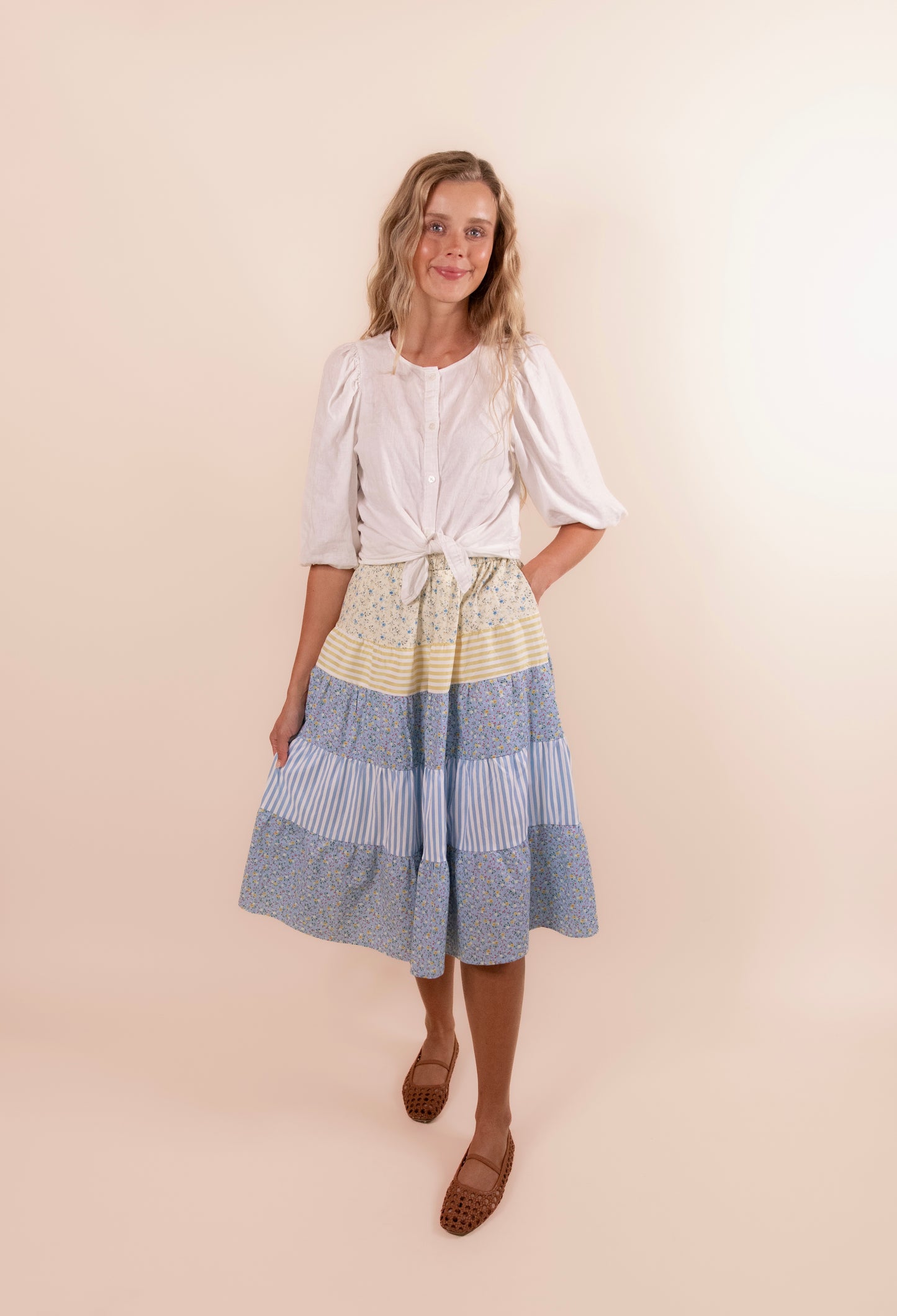 The Lennon Tiered Skirt