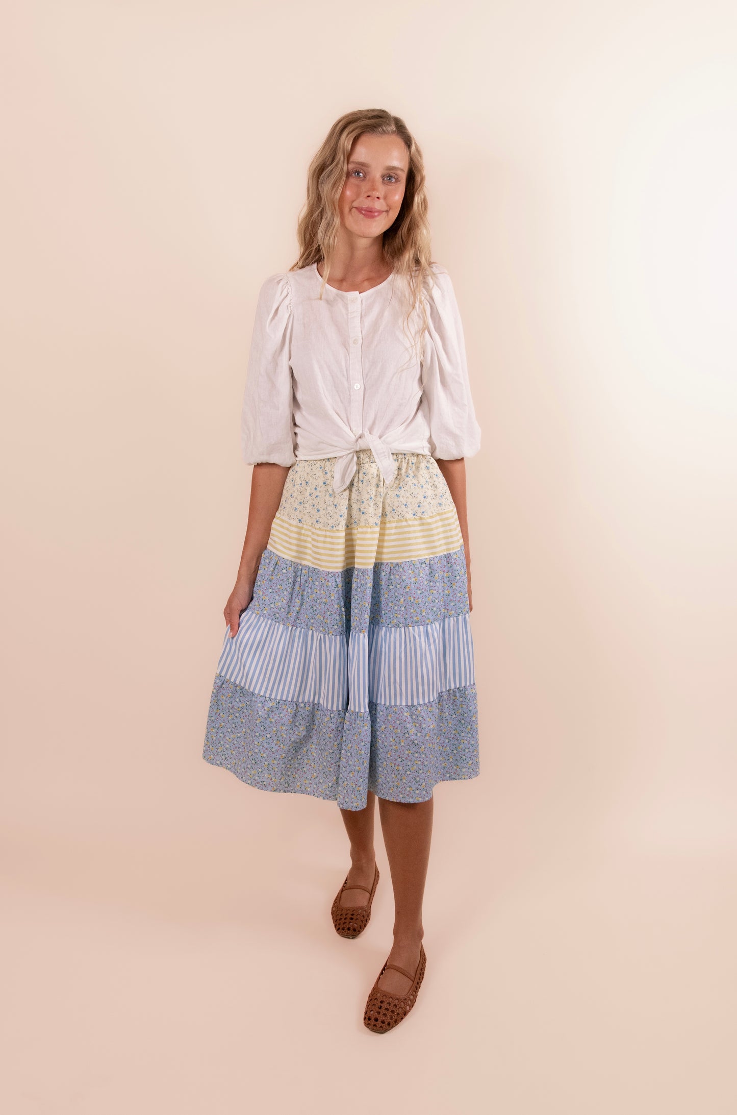 The Lennon Tiered Skirt