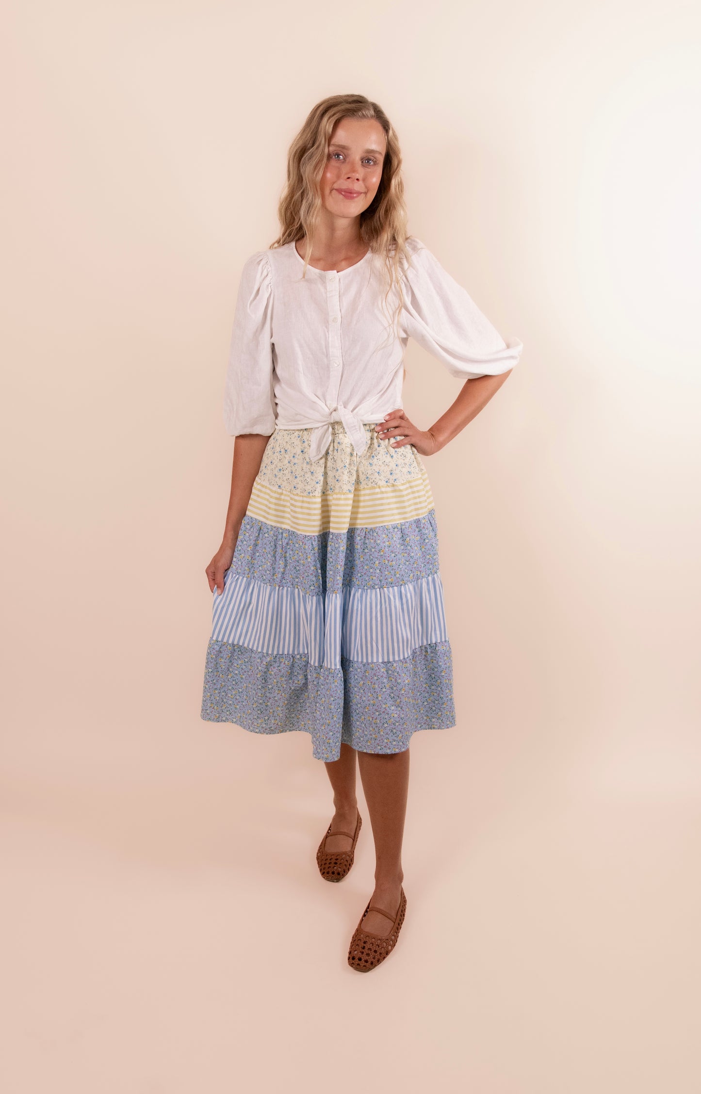 The Lennon Tiered Skirt