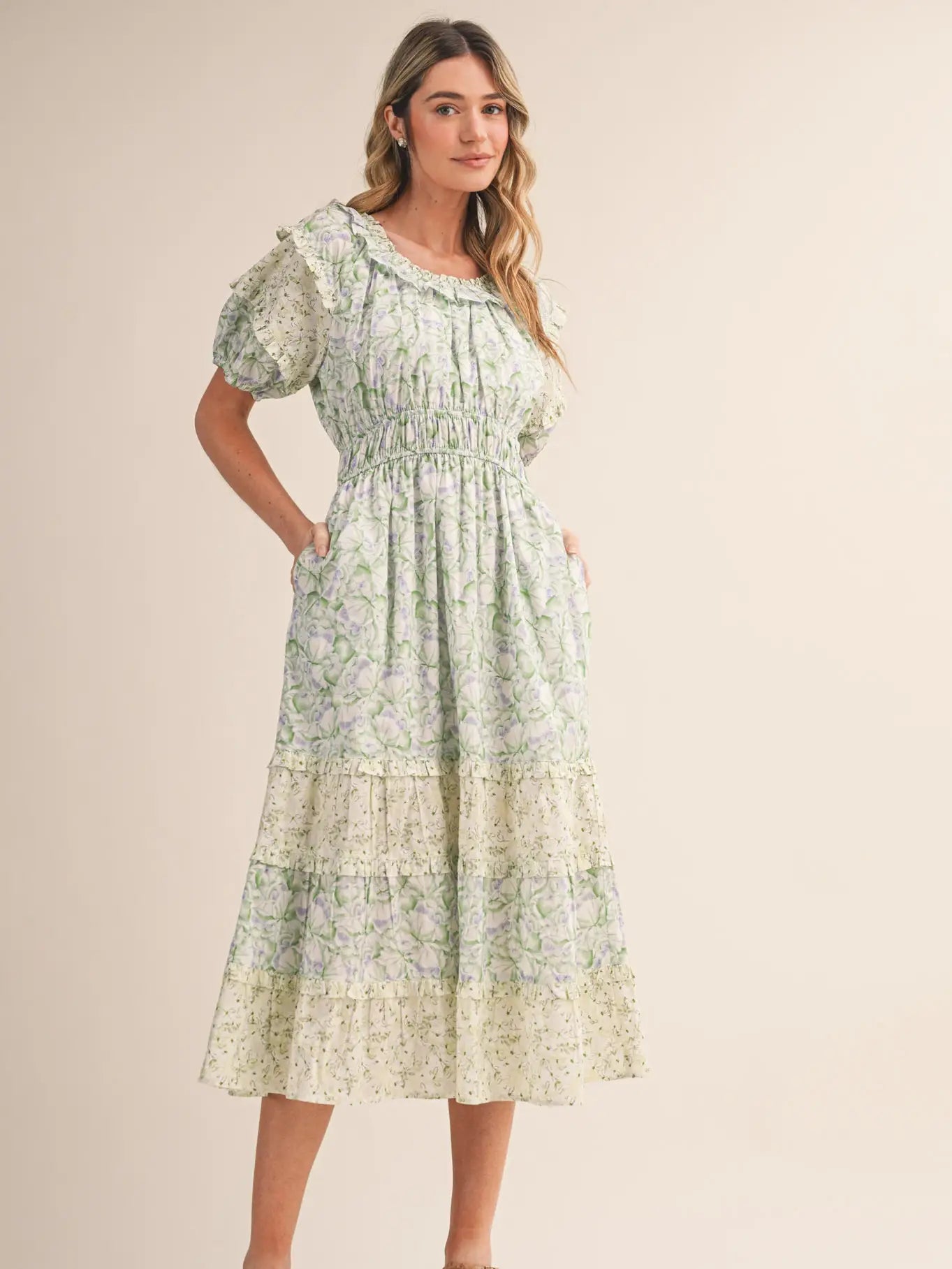 The Maisy Mixed Floral Dress