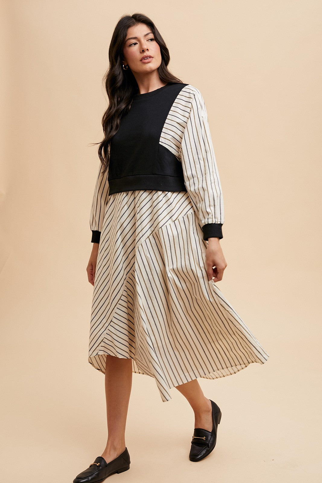 The Anna Striped Dress