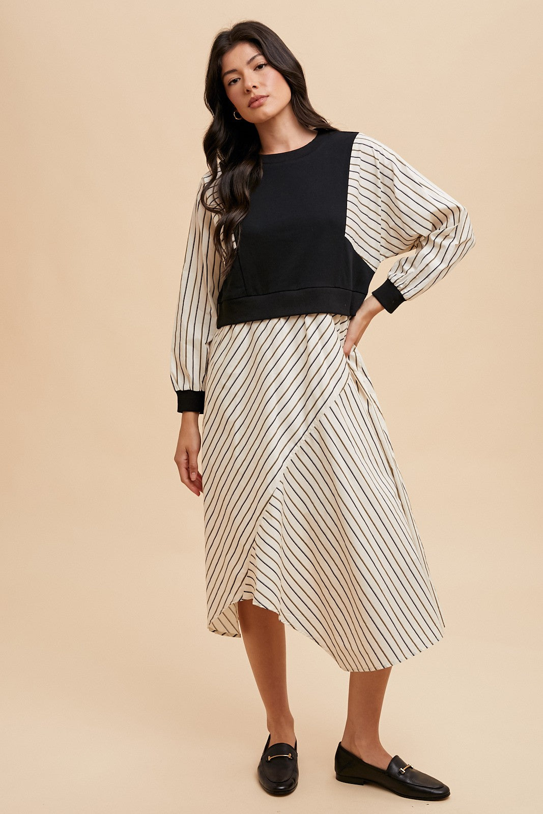 The Anna Striped Dress