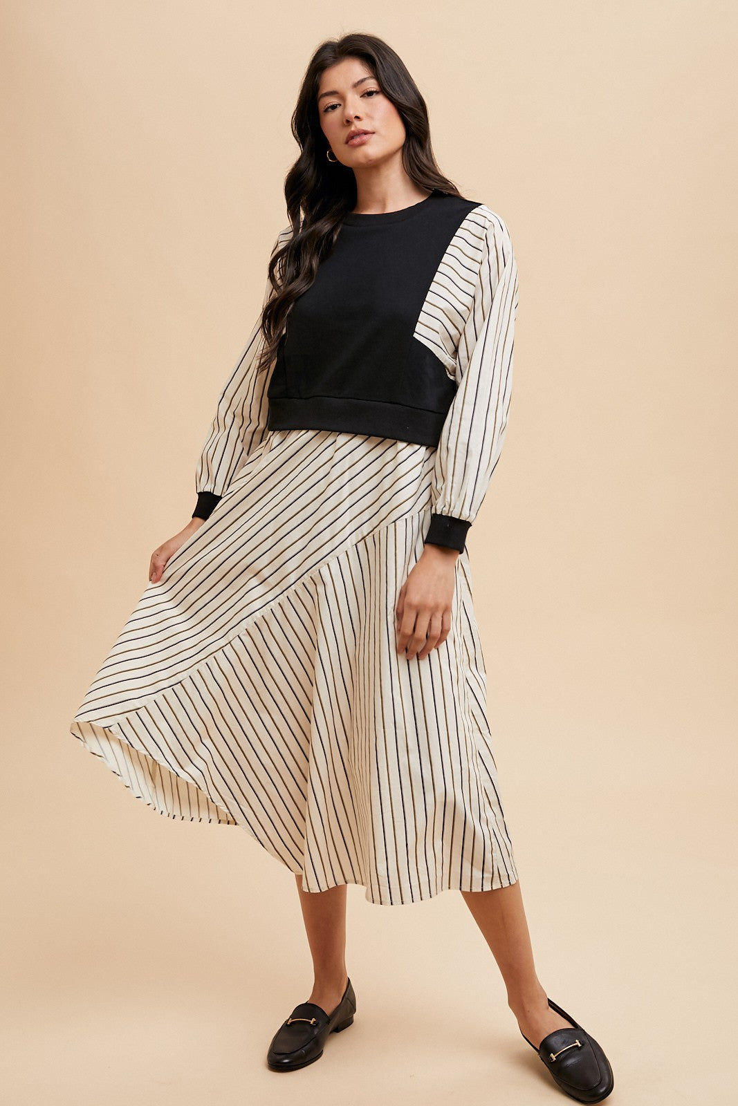 The Anna Striped Dress