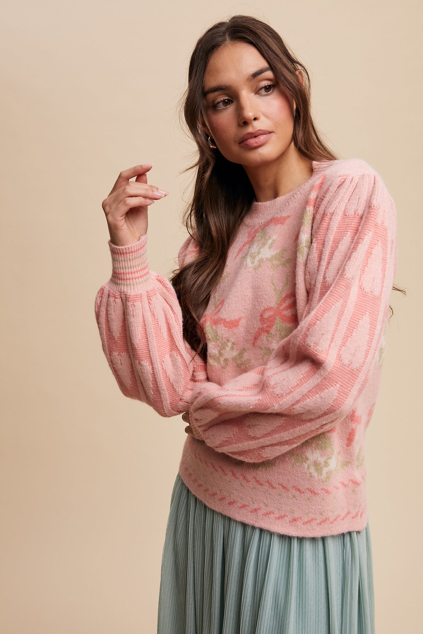 RESTOCKED - The Rose Knit Sweater