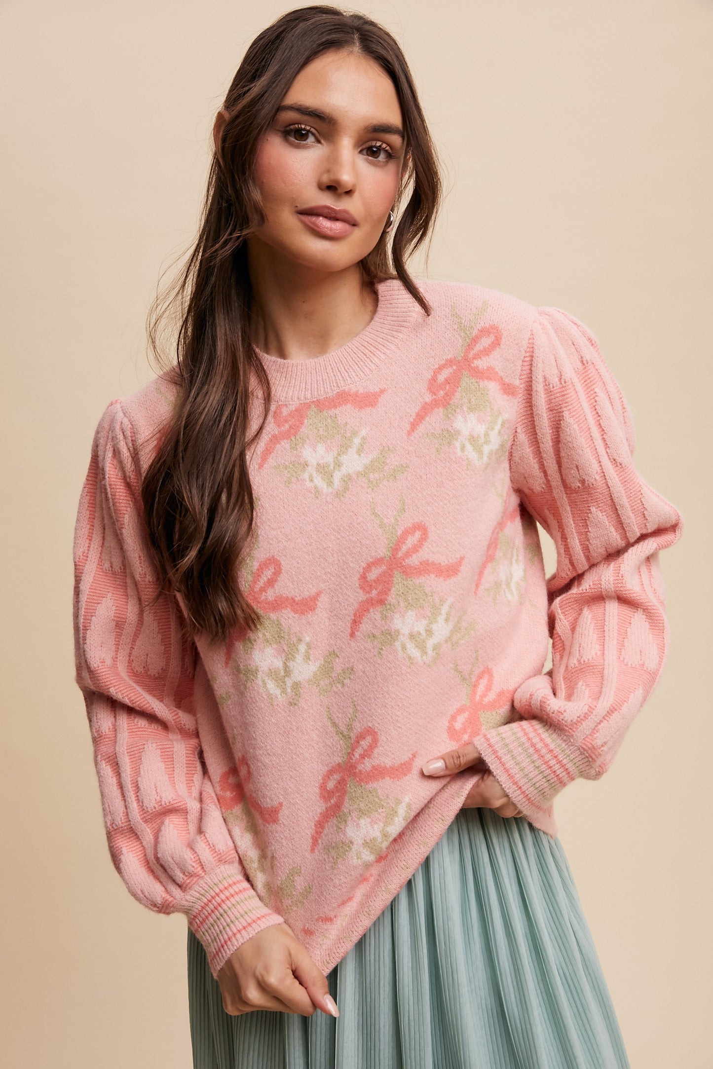 RESTOCKED - The Rose Knit Sweater