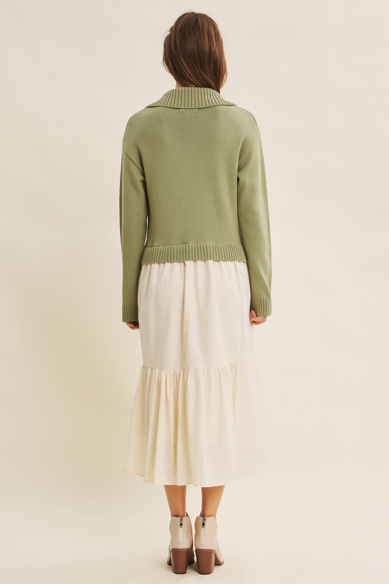 The Sophia Knit Sweater Dress