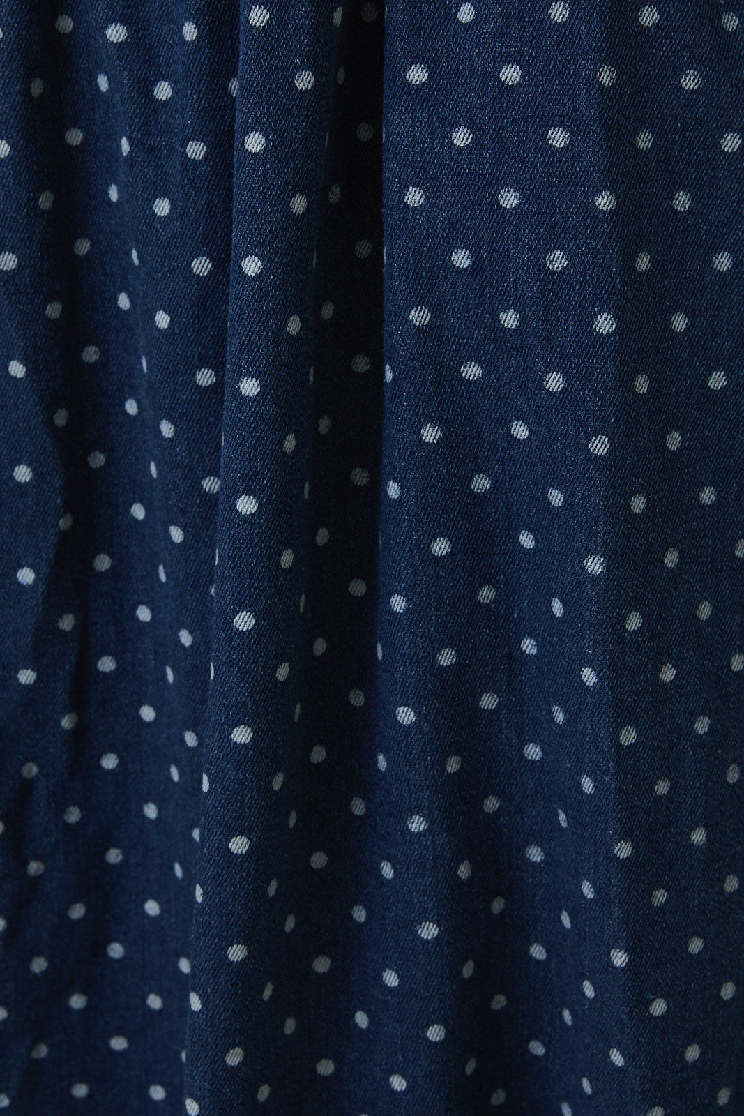 The Demi Smocked Drop Waist  Denim Dress