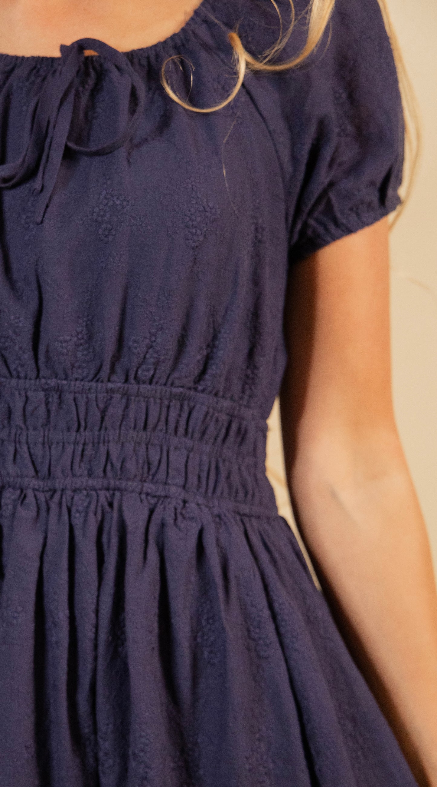 The Lauren Embroidered Cotton Sundress