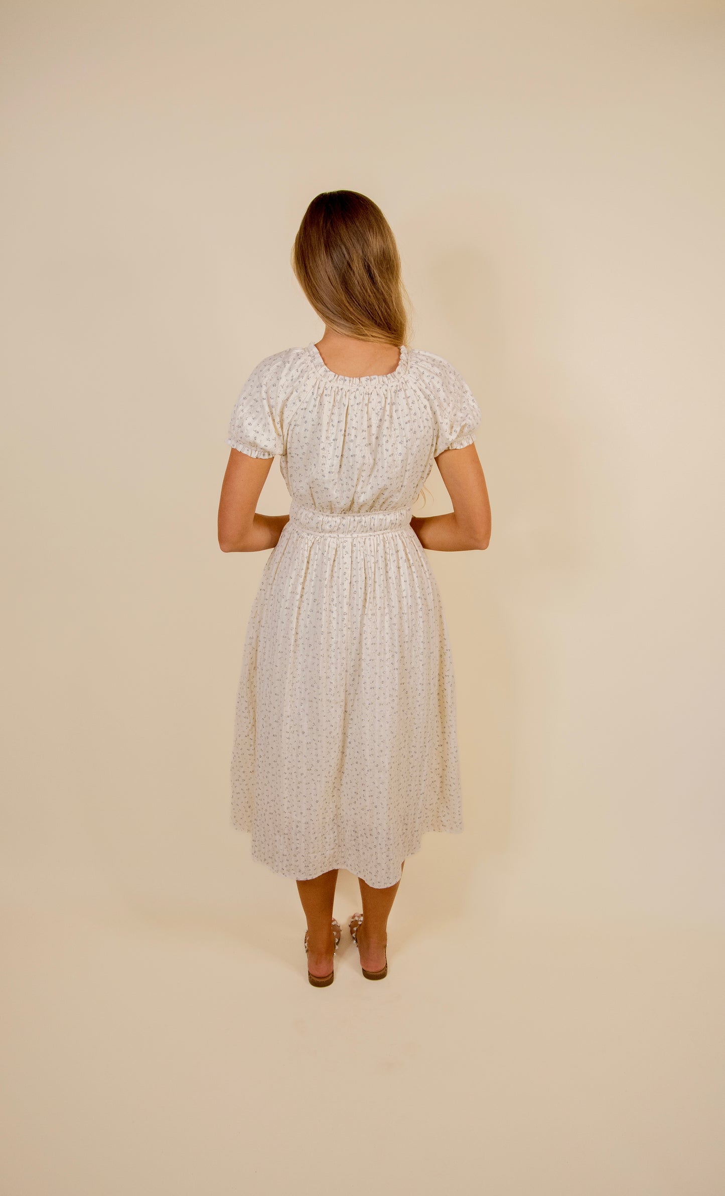 The Bluebell Meadow Dress in Ditsy Floral