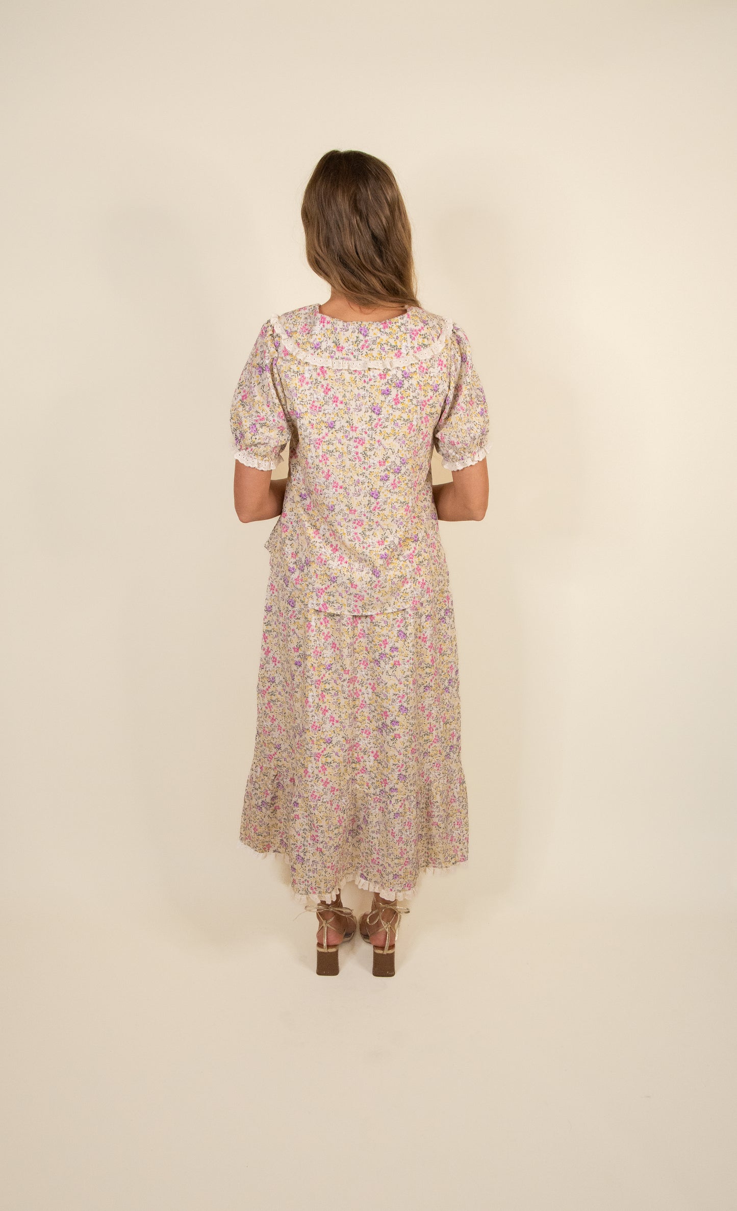 The Mae Eyelet Floral Set