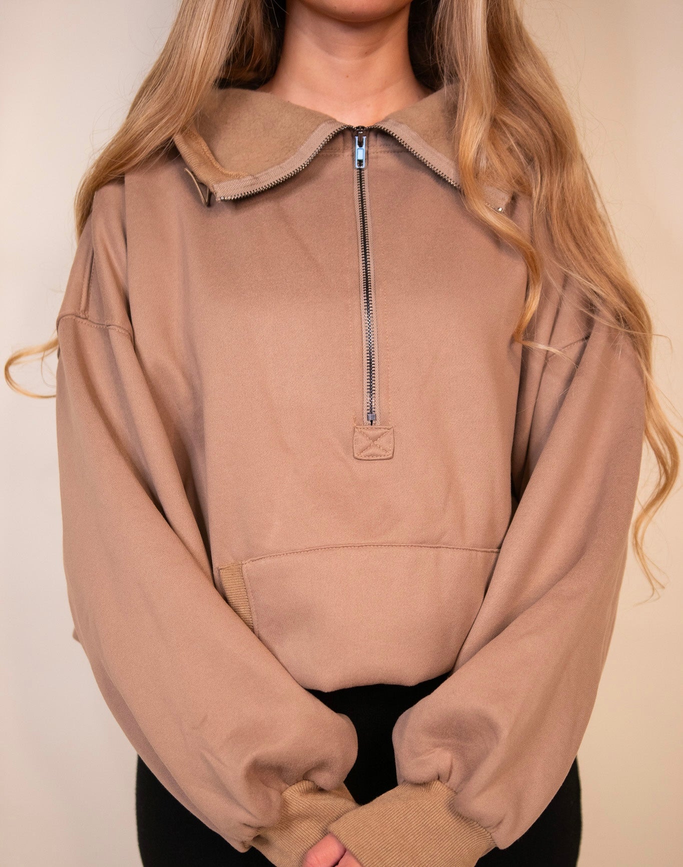 The Bailey Hoodie in Mocha