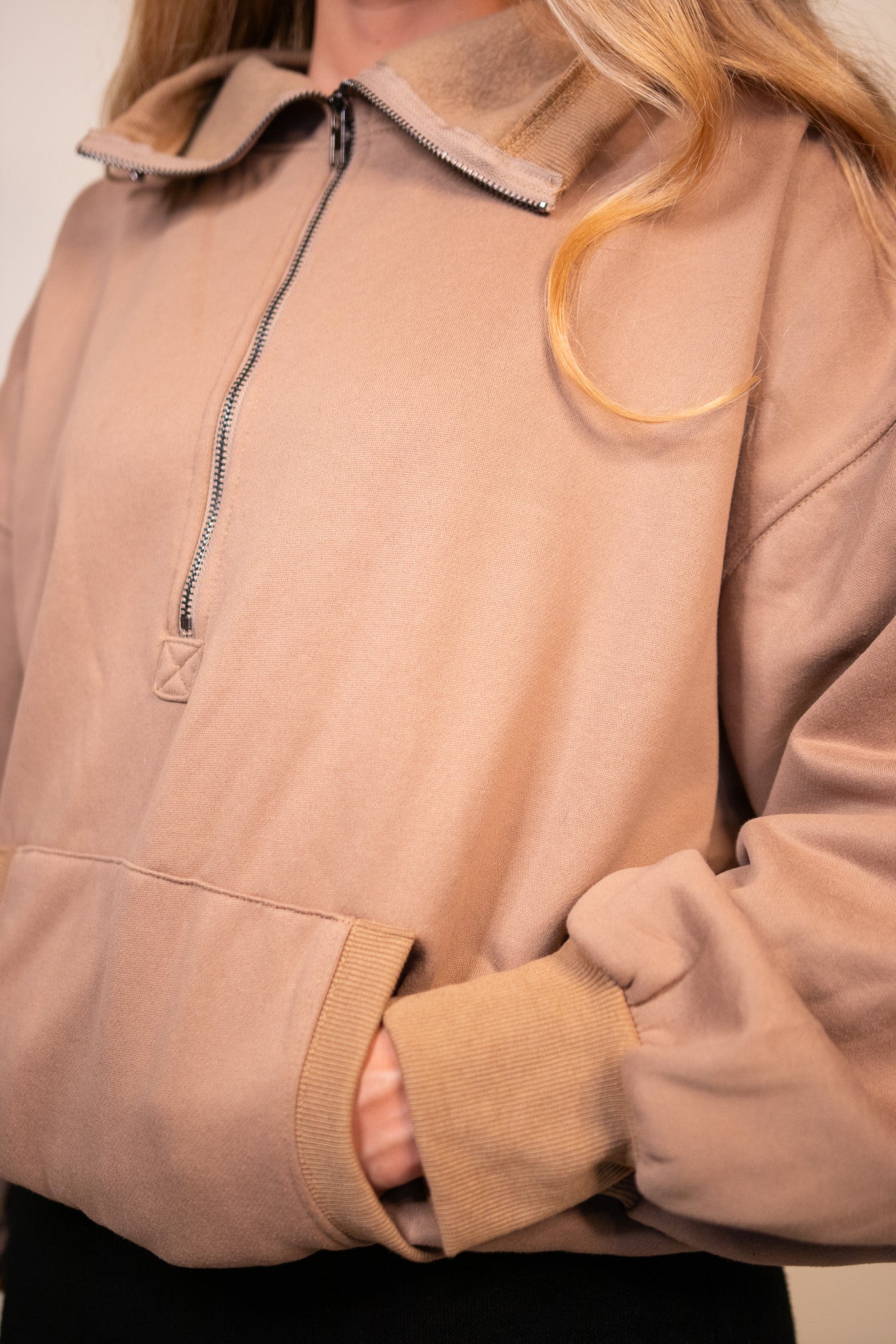 The Bailey Hoodie in Mocha