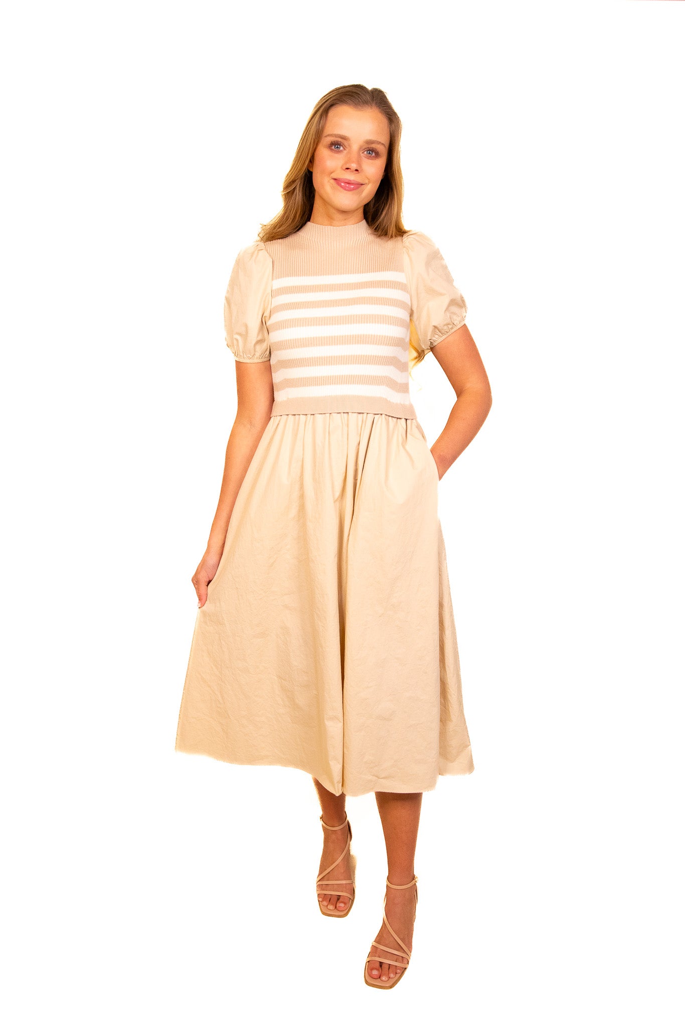 The Kori Mockneck Dress