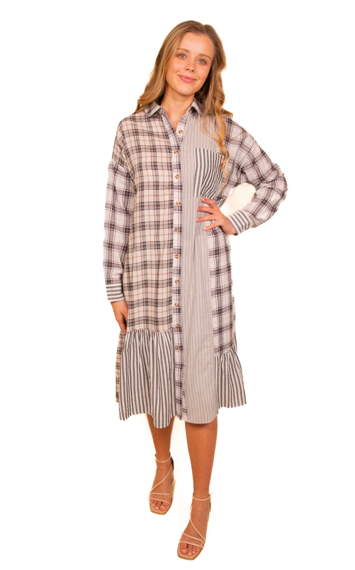 The Lola Shirt Dress