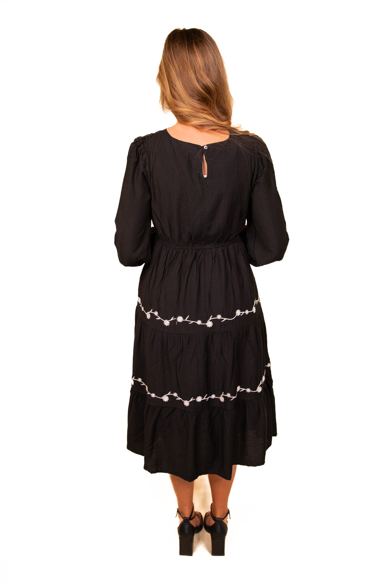 The Macy Embroidered Dress