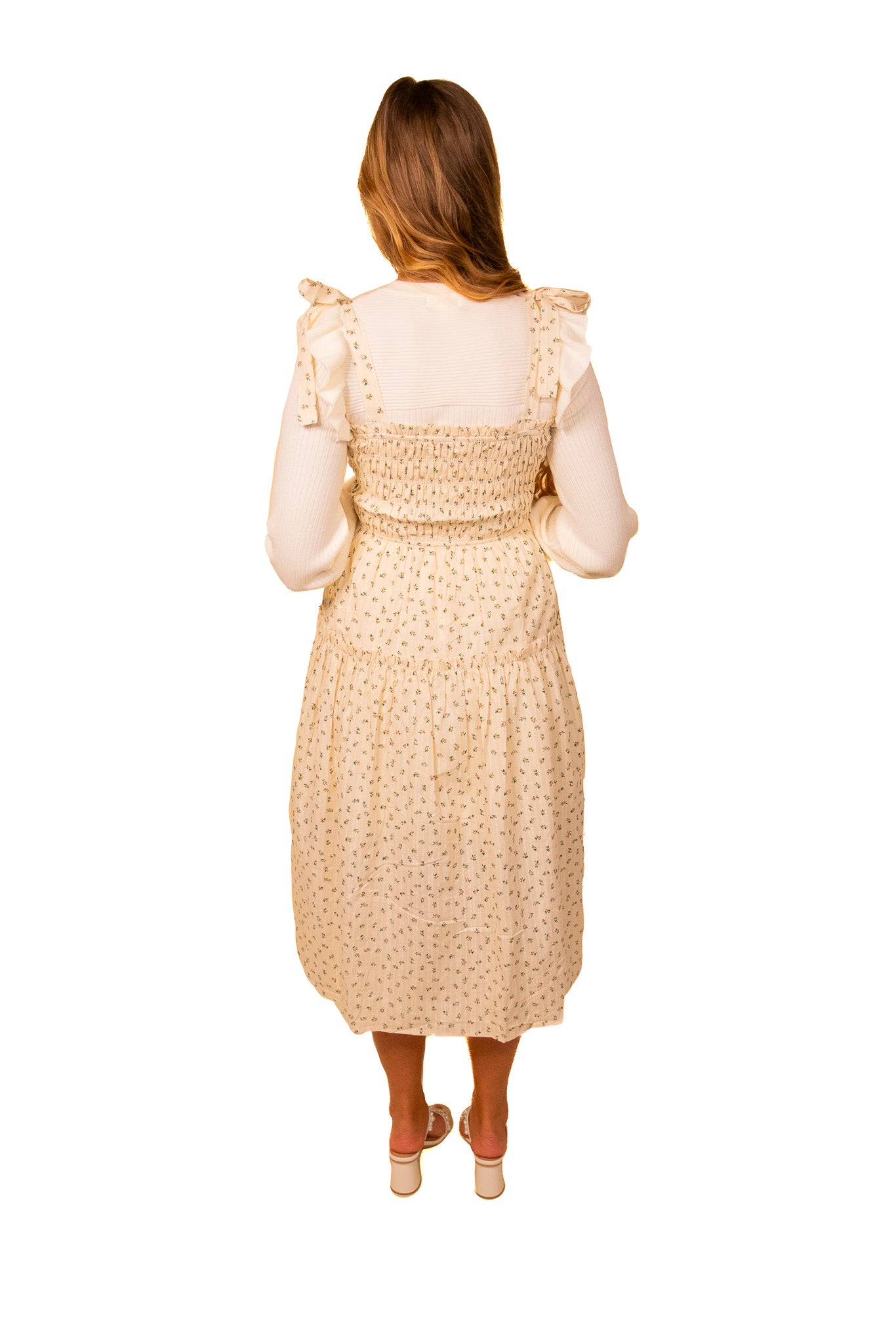 The Lacey Floral Smocked Dress