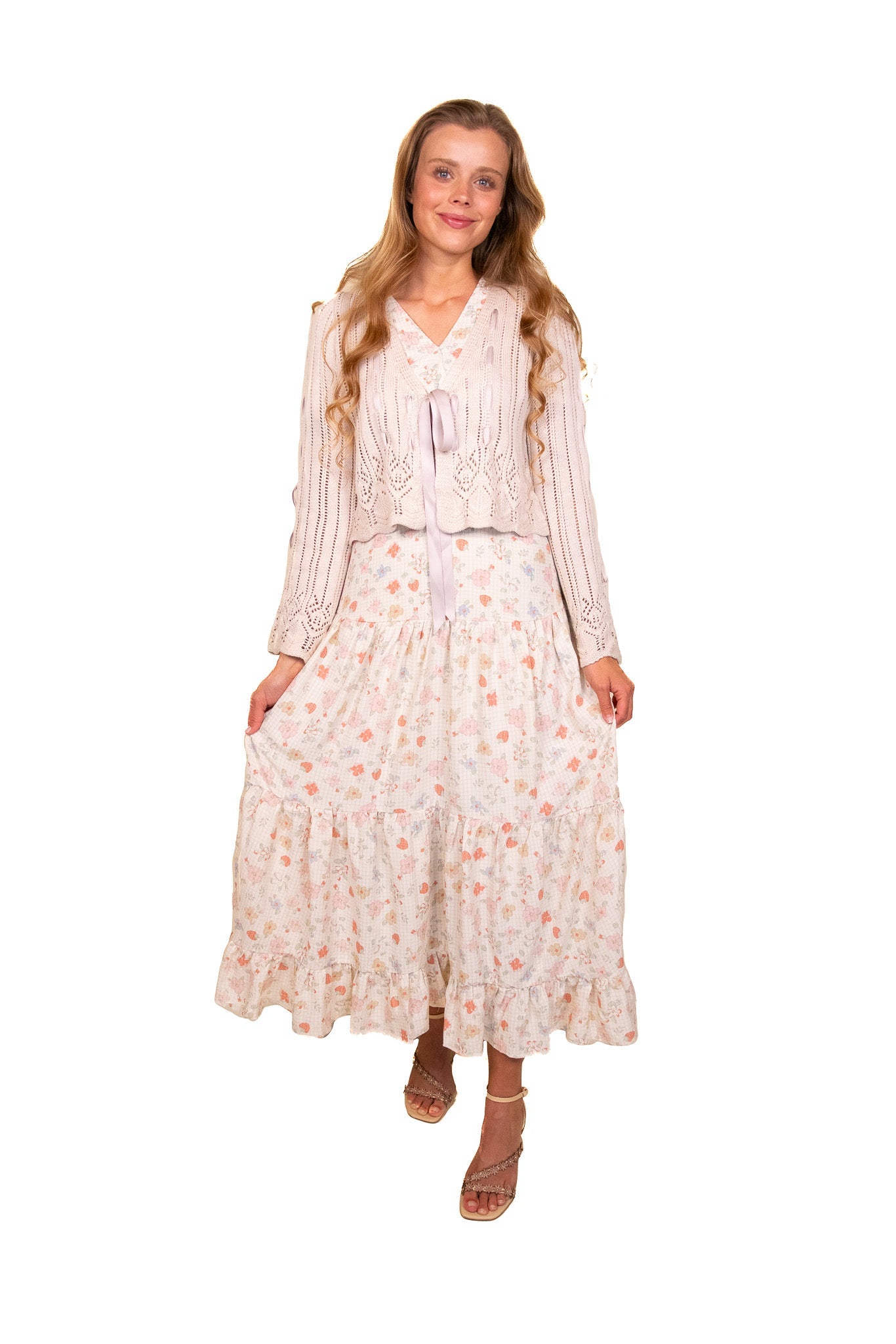 RESTOCKED - The Strawberry Fields Maxi Dress