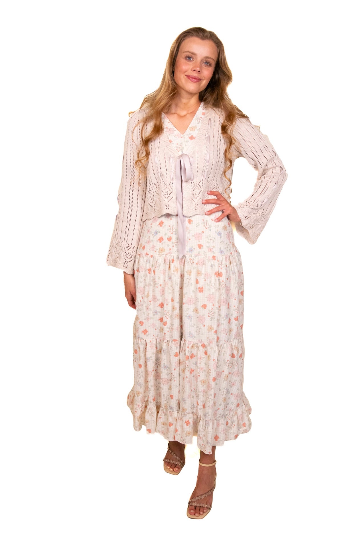 RESTOCKED - The Strawberry Fields Maxi Dress