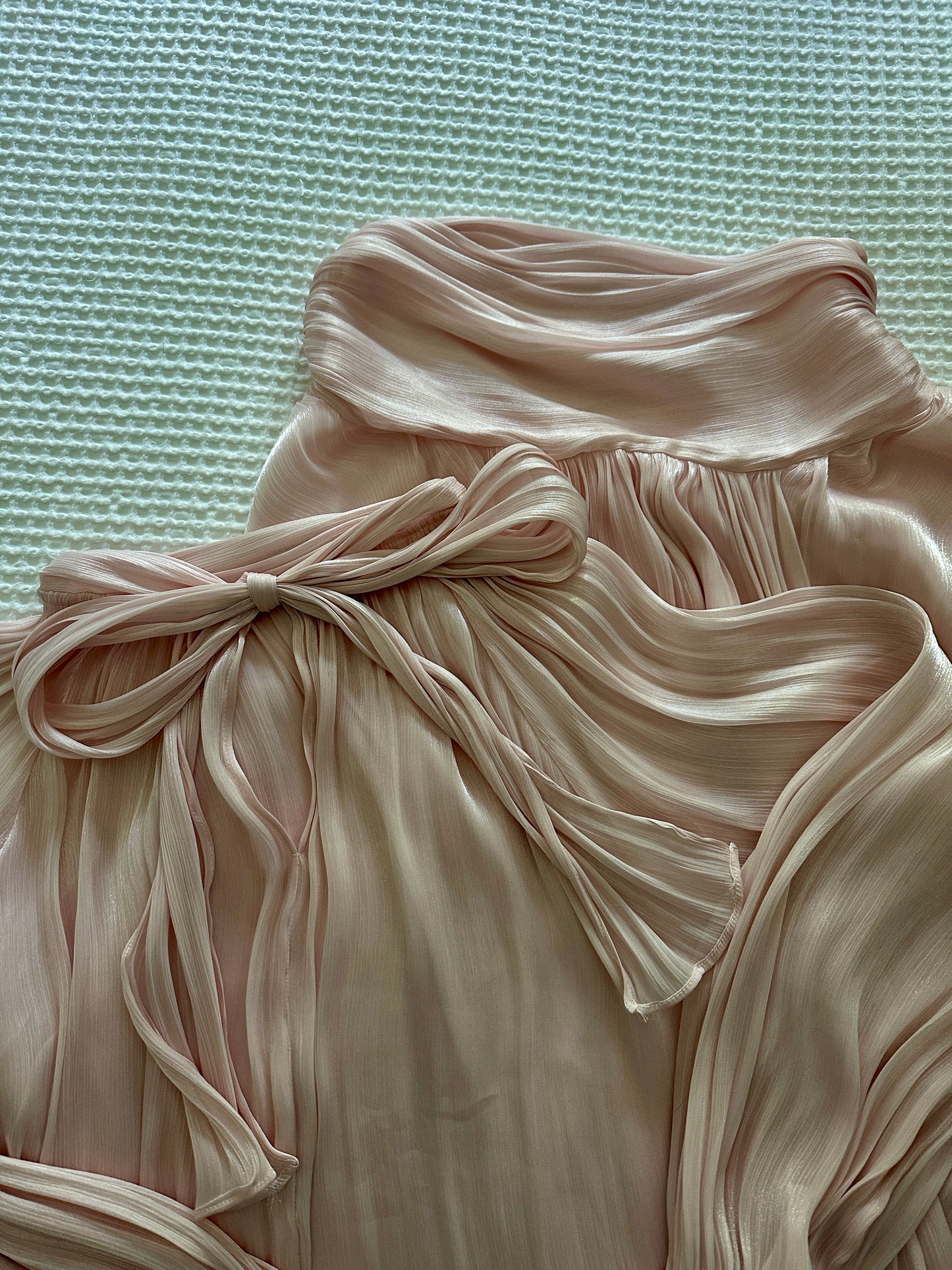 The Eleanor Shimmer Skirt Set in Ballerina Pink