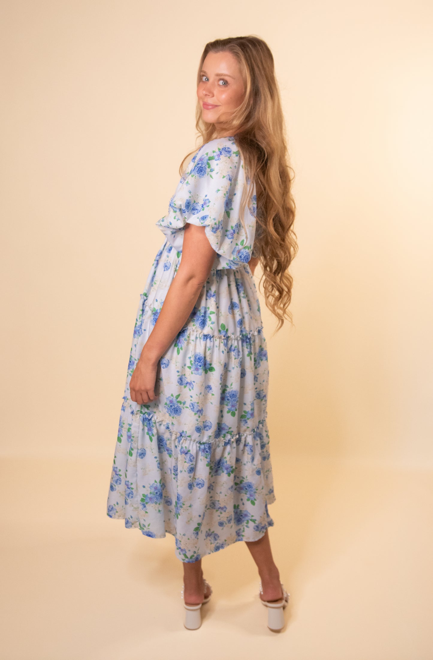 The Lucy Smocked Floral Dress