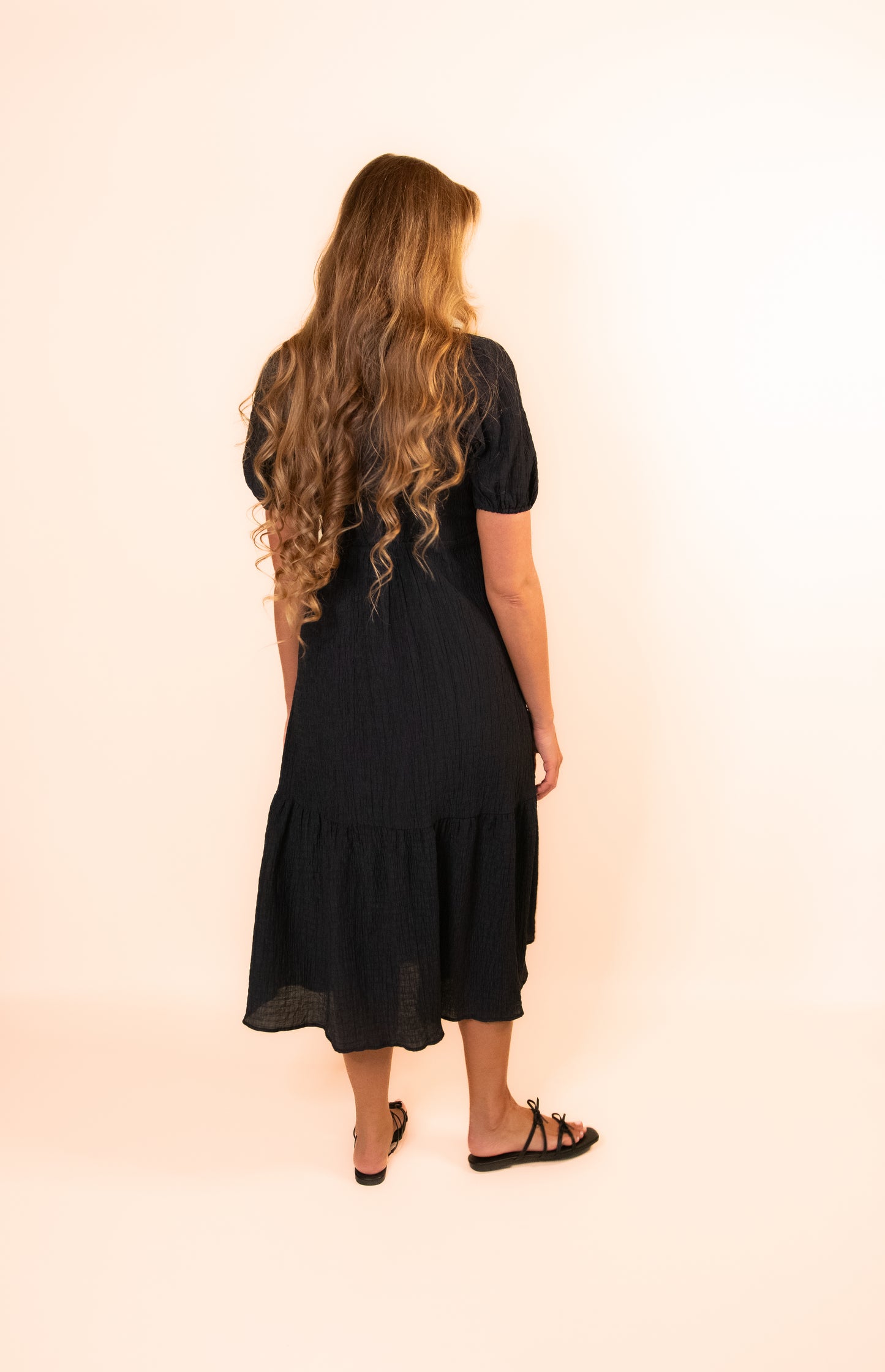 RESTOCKED - The London Dress in Black