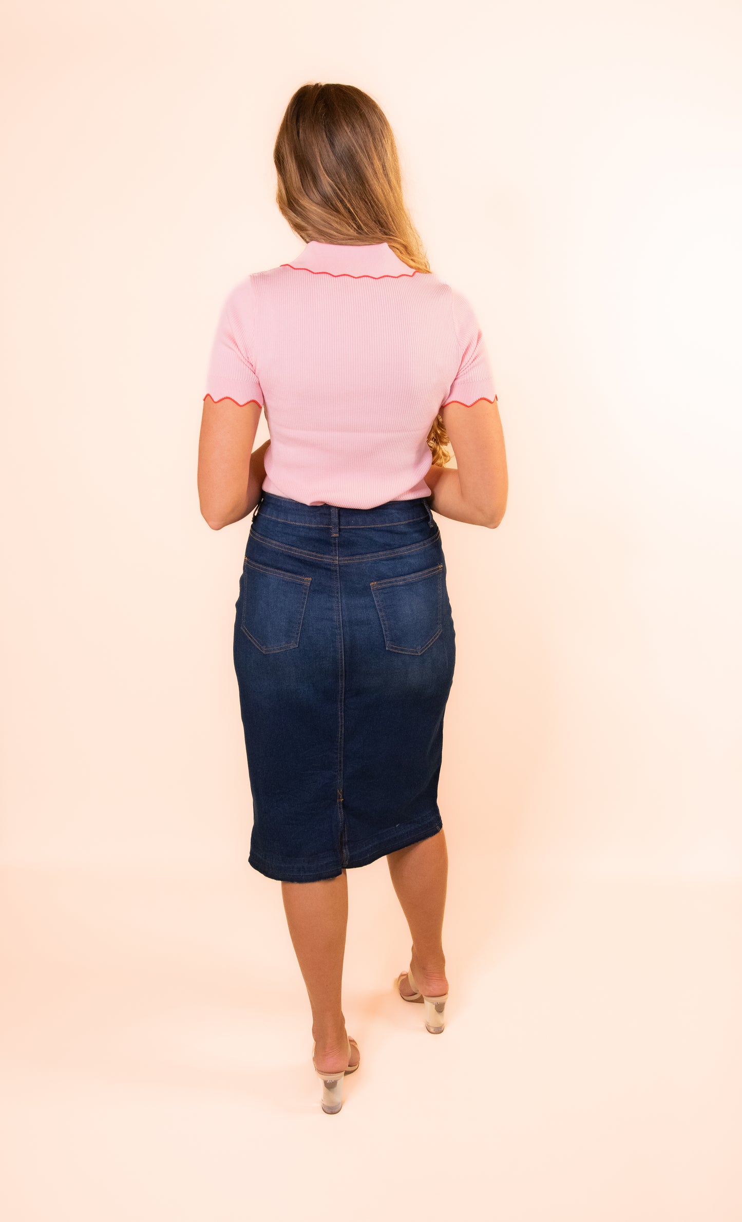 The Kenley Top in Pink