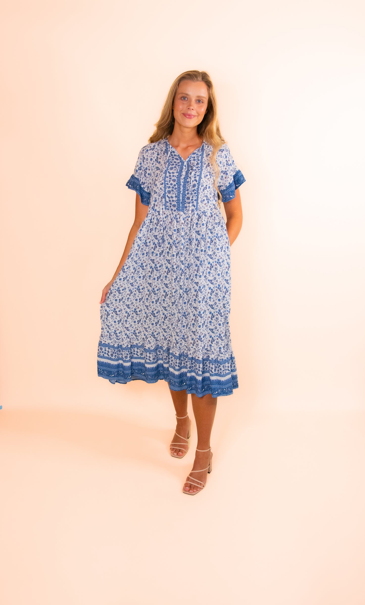 The Jessa Babydoll Midi