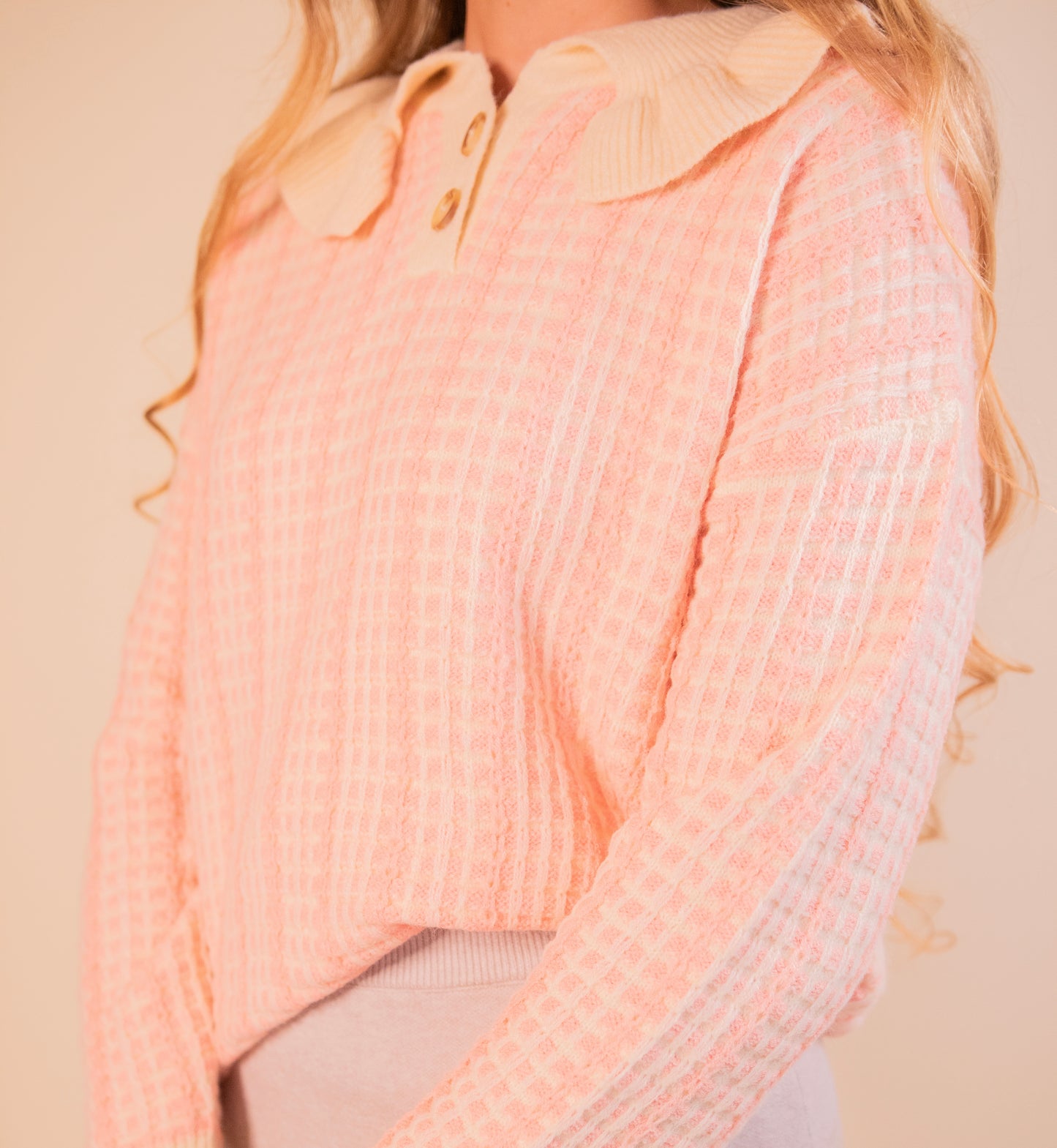 The Ella Collar Knit Sweater