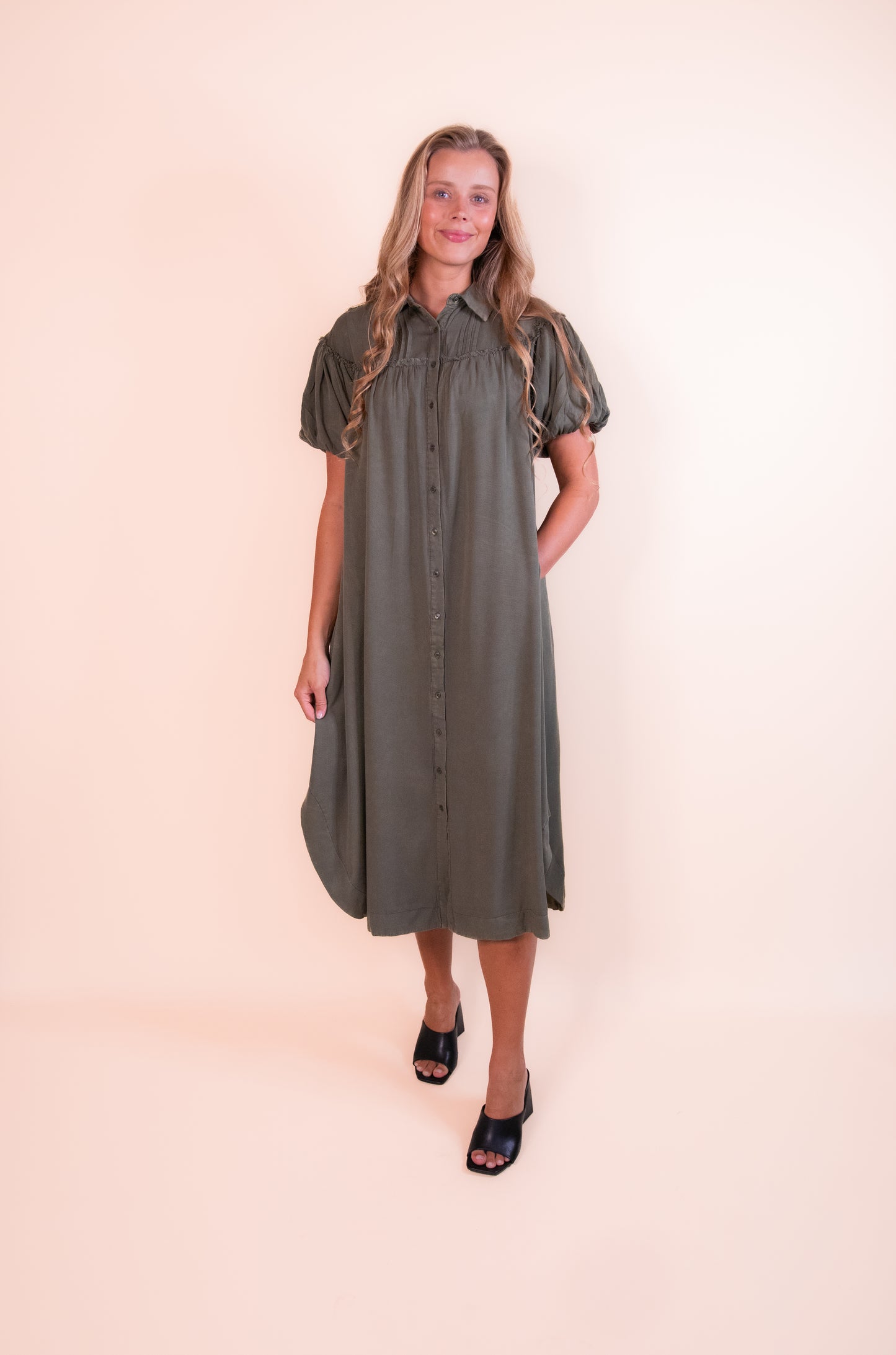 The Leena Shirt Dress