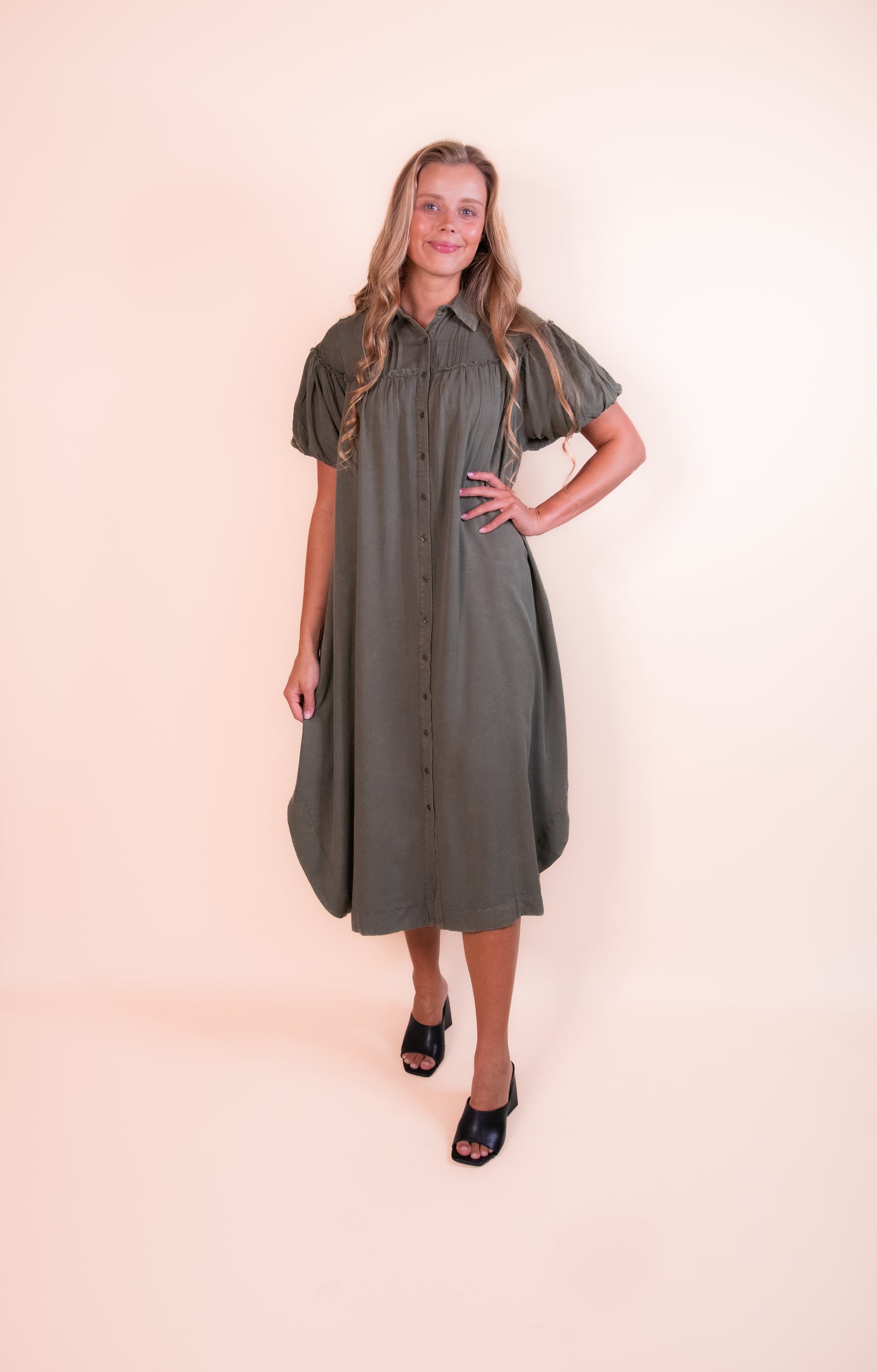 The Leena Shirt Dress