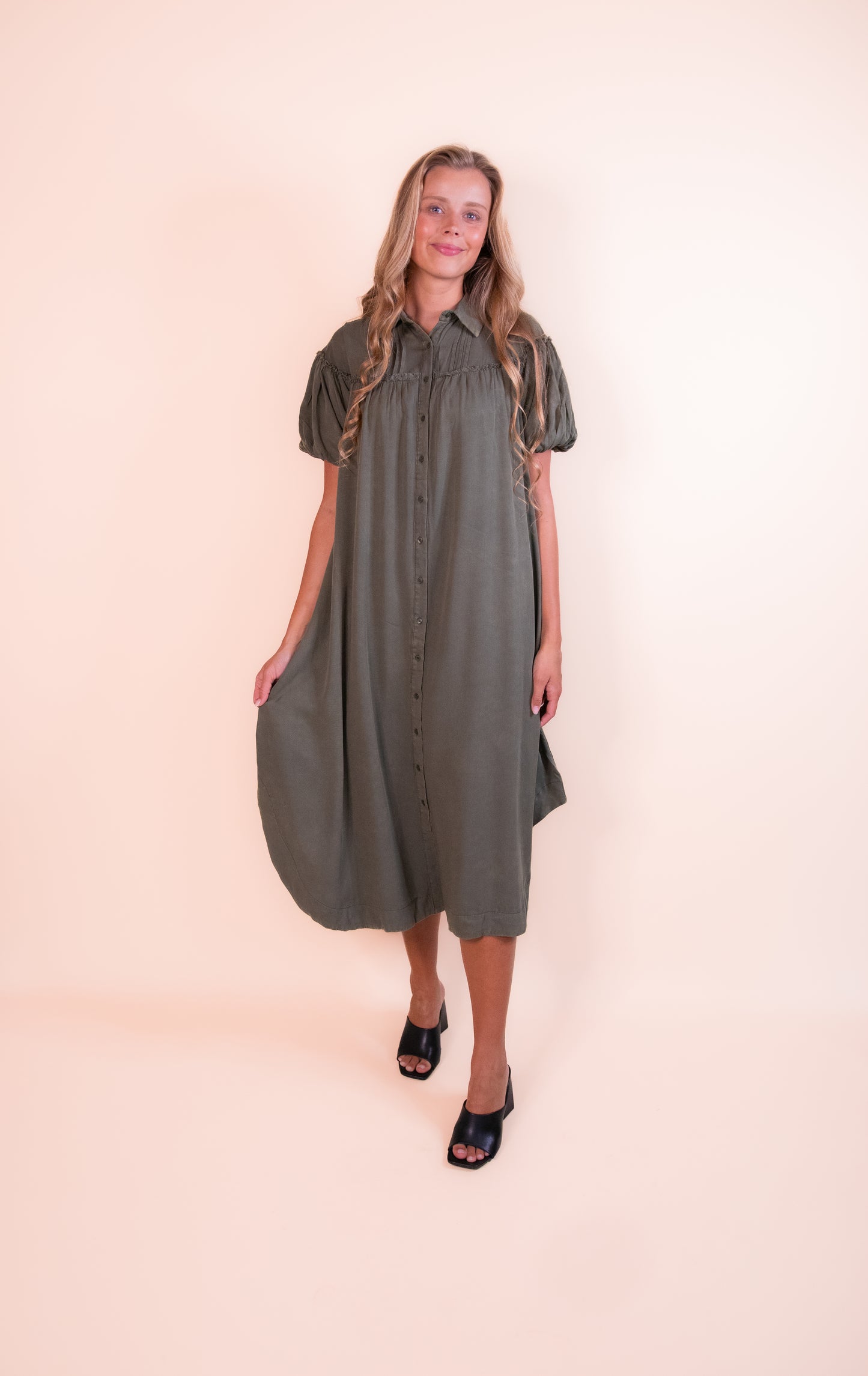 The Leena Shirt Dress