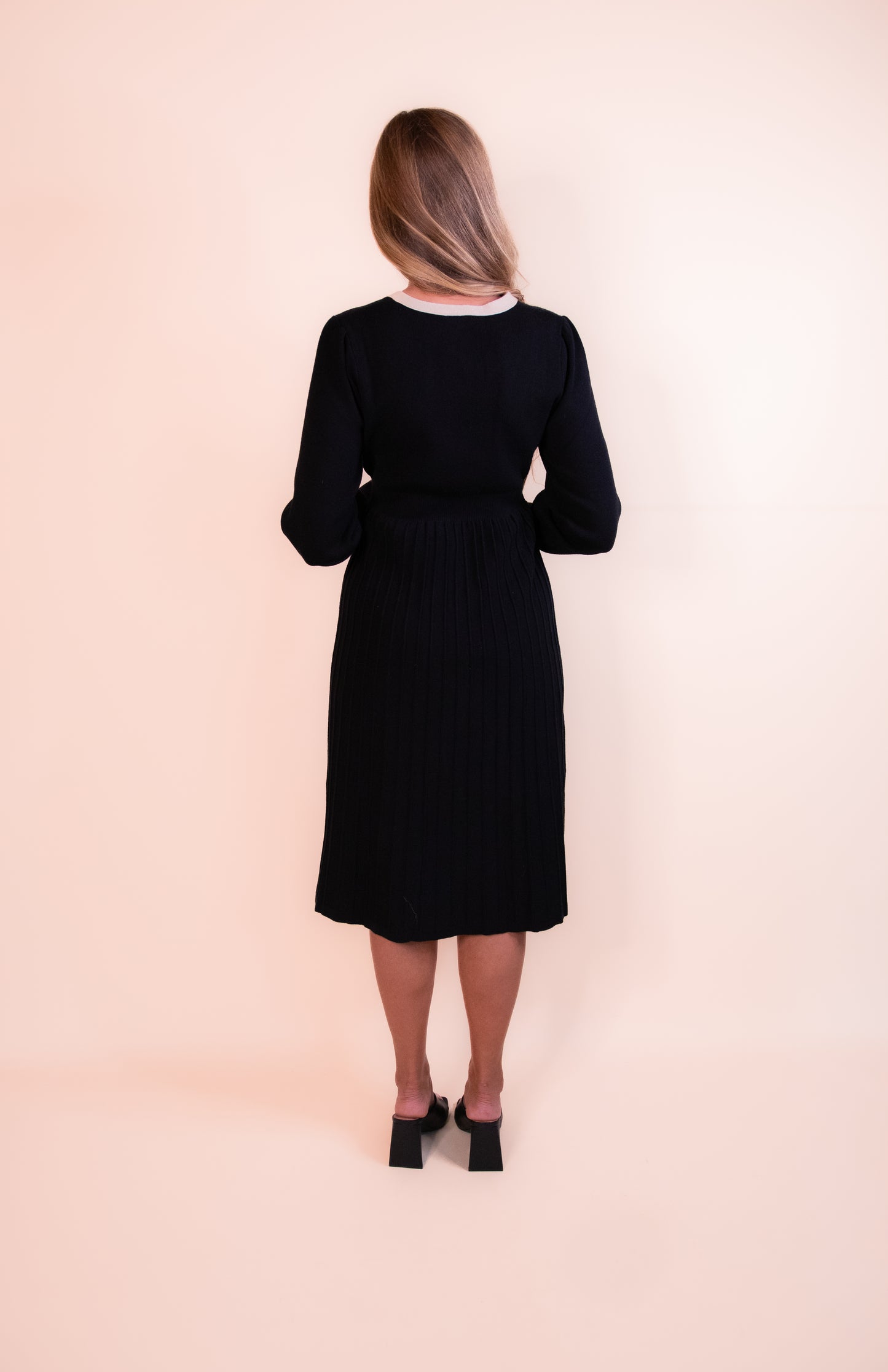 The Alice Bow Knit Dress