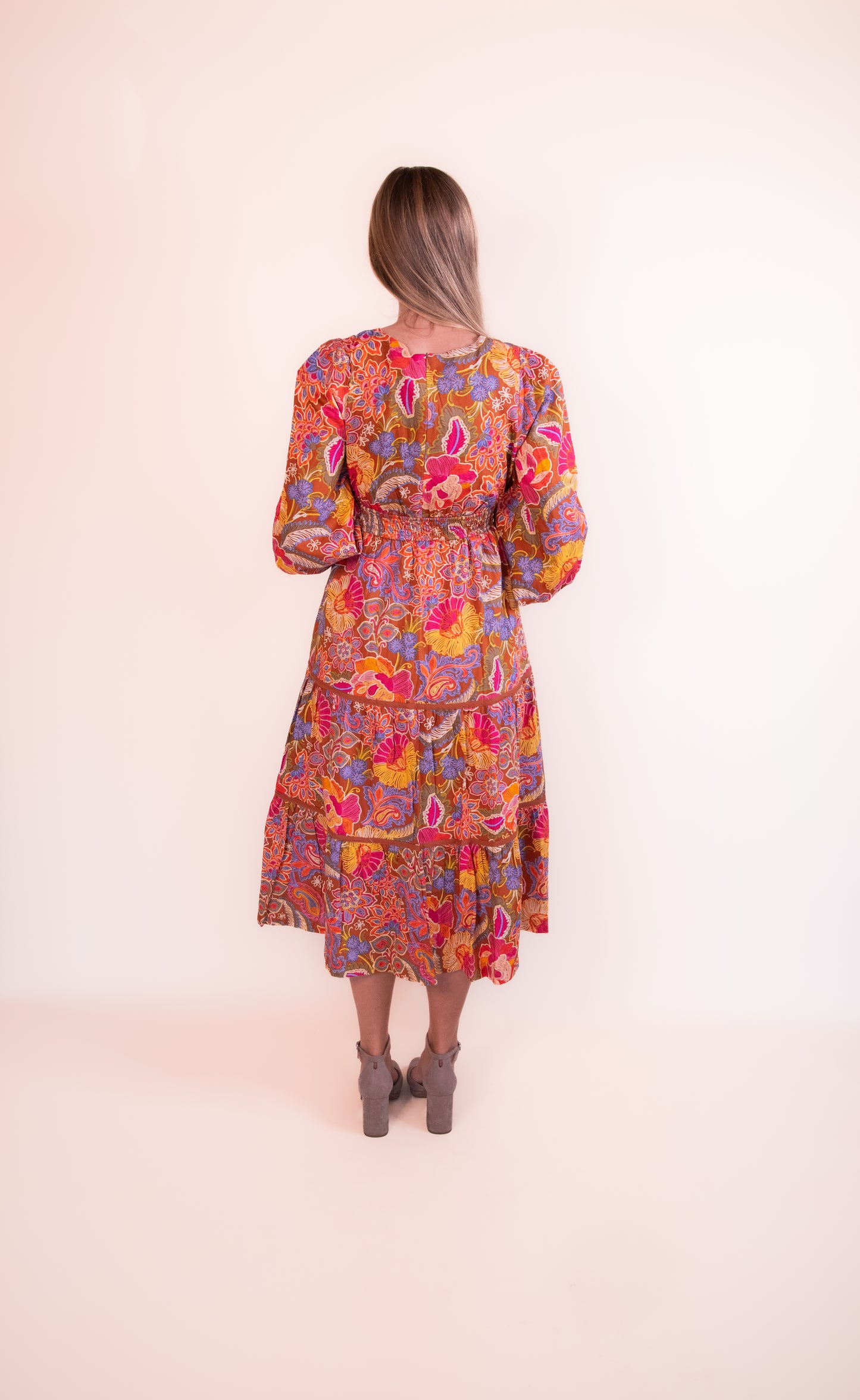 The Lana Boho Floral Dress