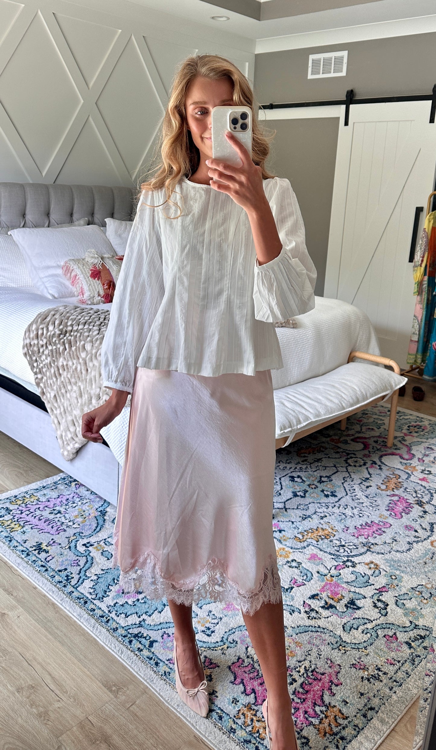 The Merit Top in 100% White Cotton