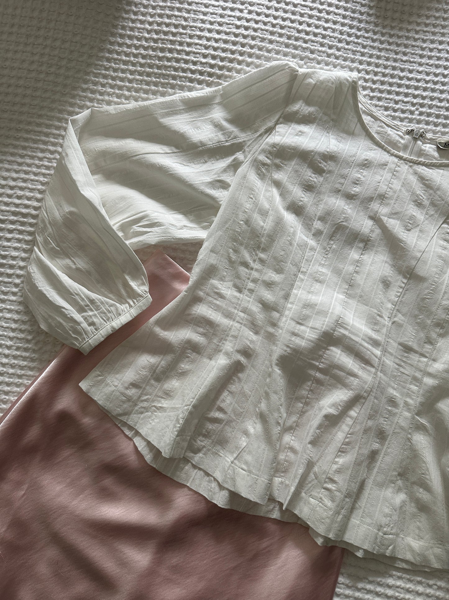 The Merit Top in 100% White Cotton