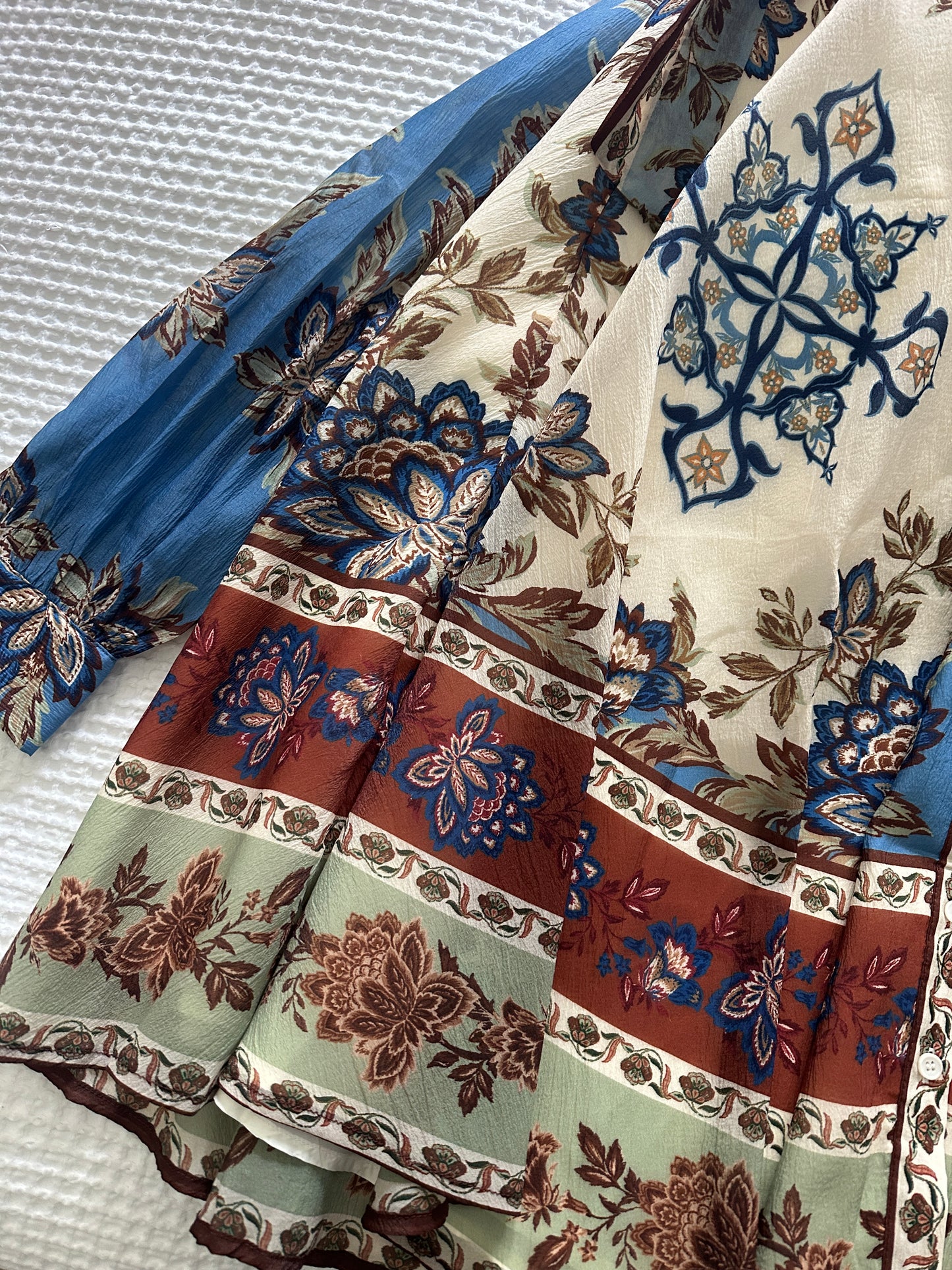 The Sophie Fall Floral Shirt Dress