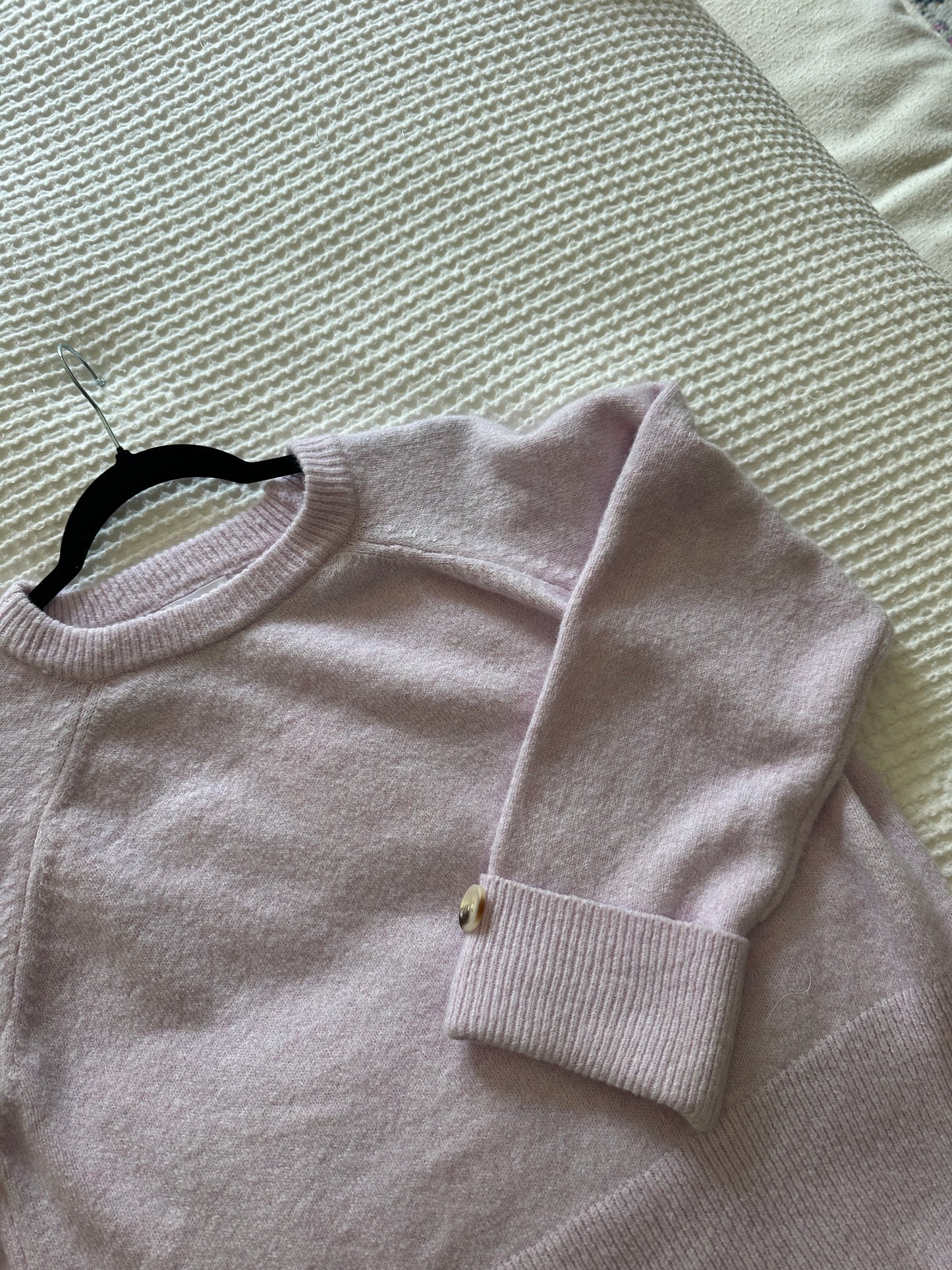 The Taylor Sweater Set in Soft Lavender