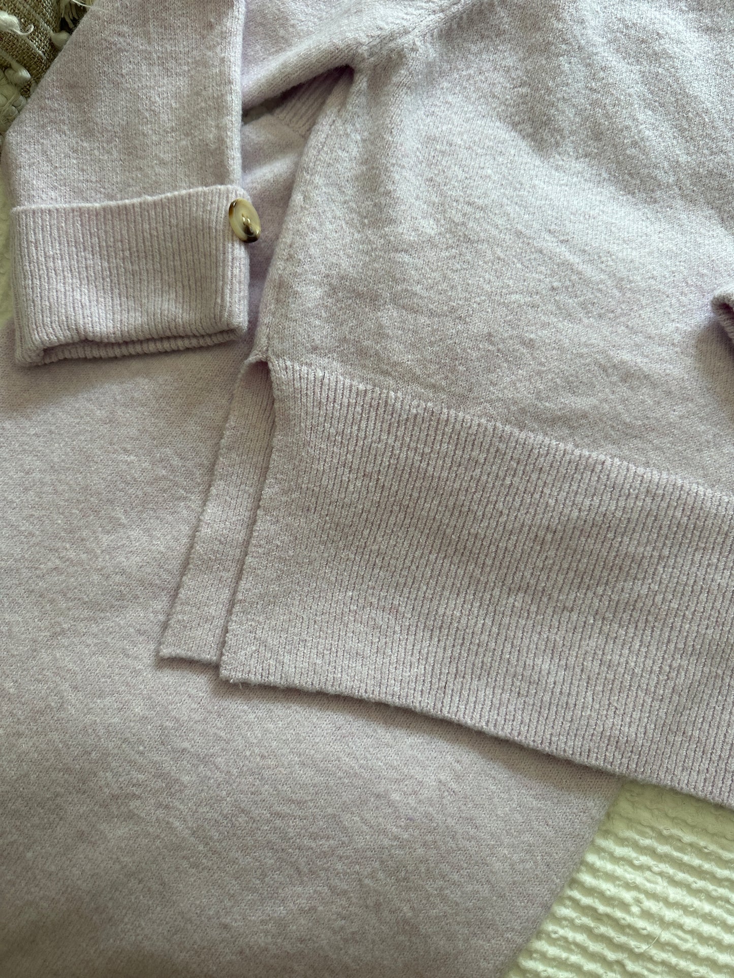 The Taylor Sweater Set in Soft Lavender